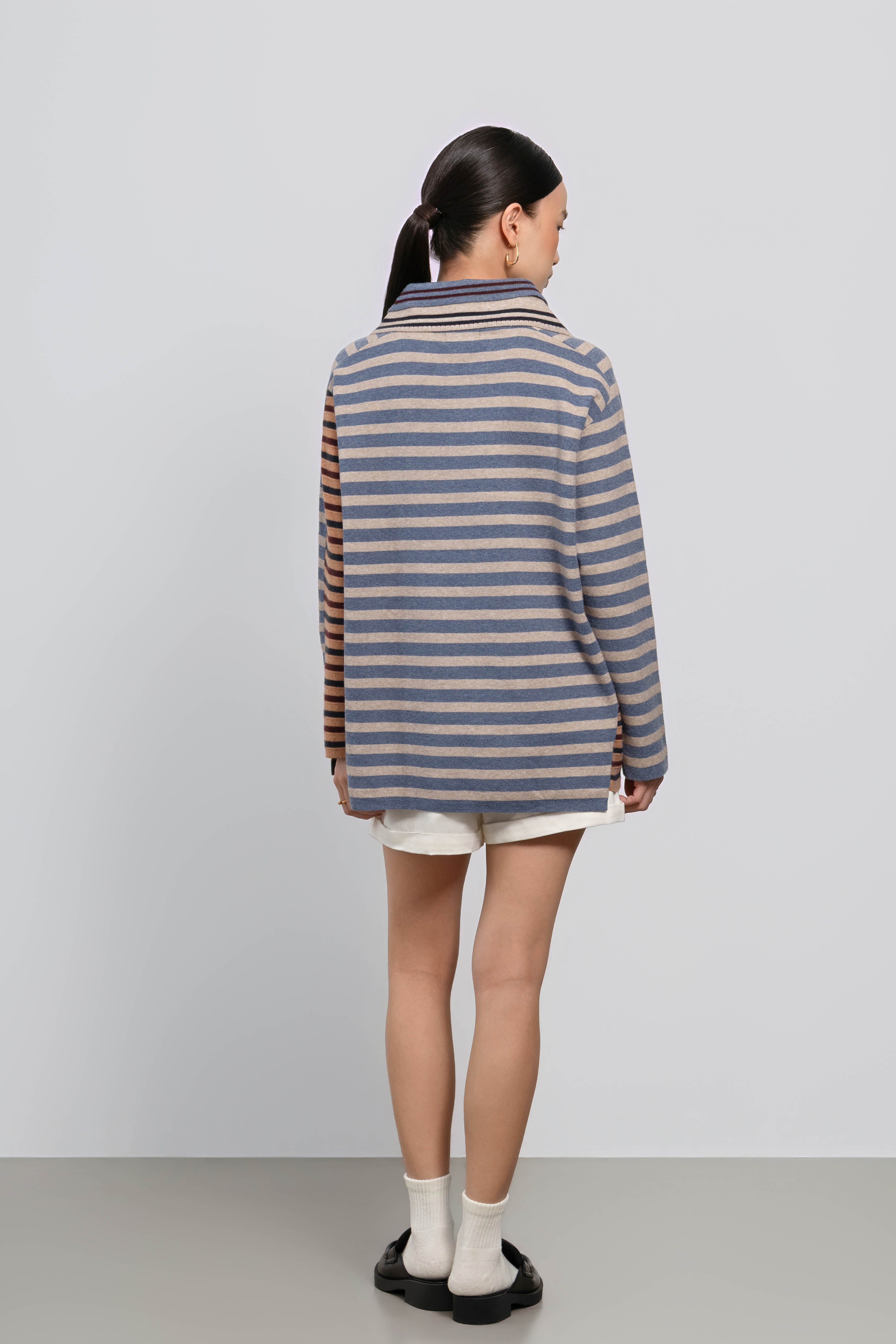 Bowie Polo Sweater - Premium Casual Knitwear