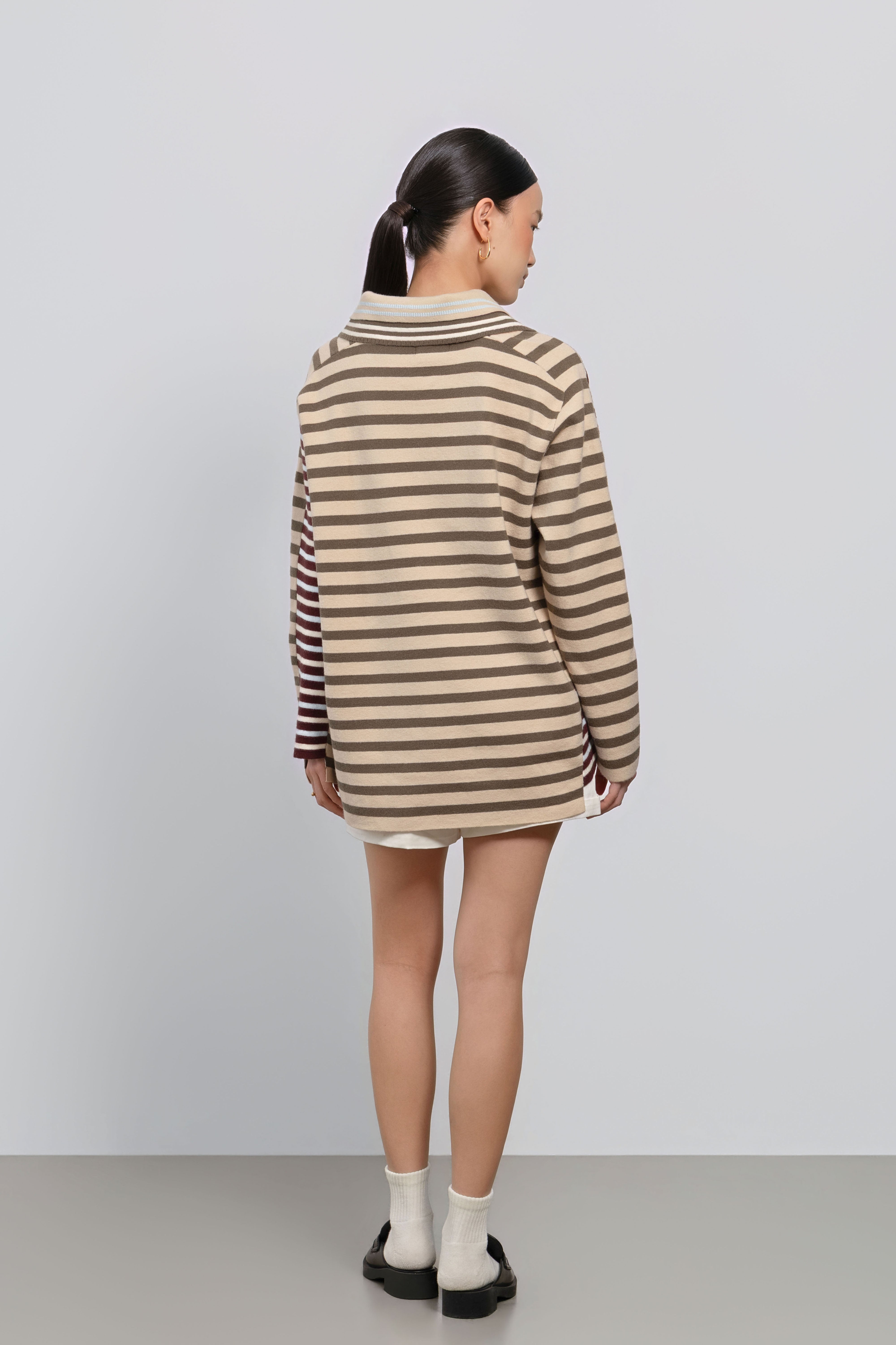 Bowie Polo Sweater - Premium Casual Knitwear