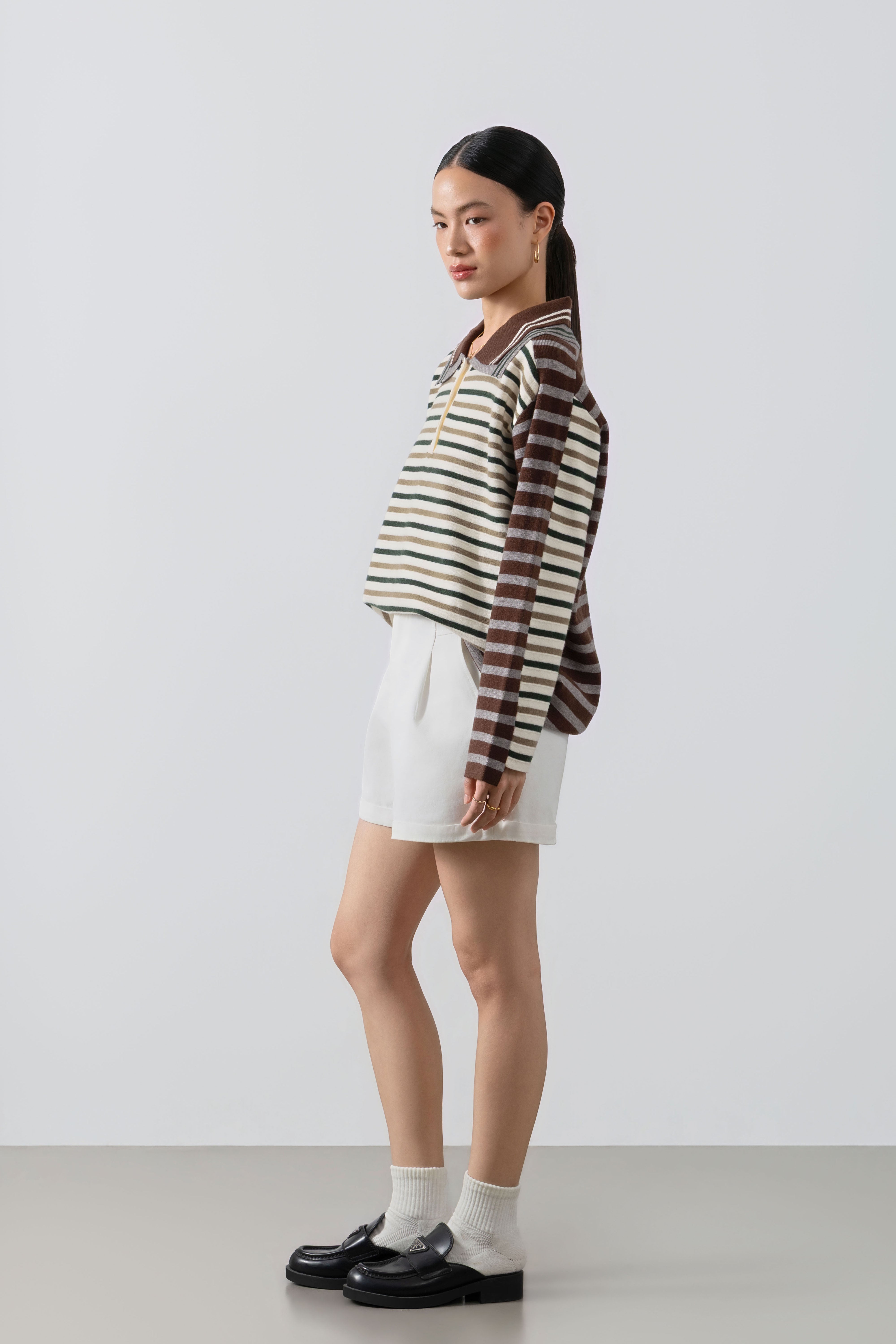 Bowie Polo Sweater - Premium Casual Knitwear