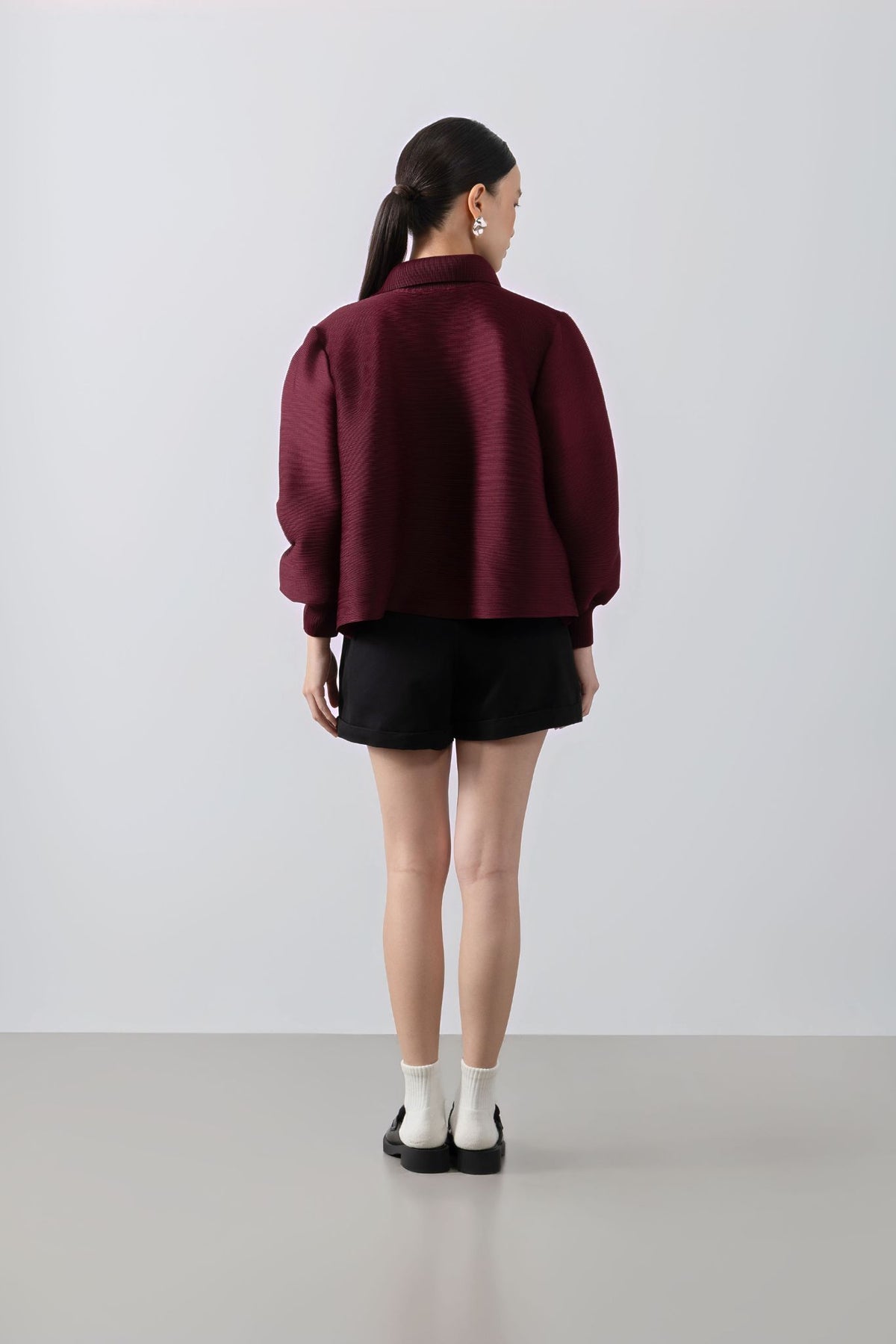 Aurelie Pleats Top – Elegant Pleated Top