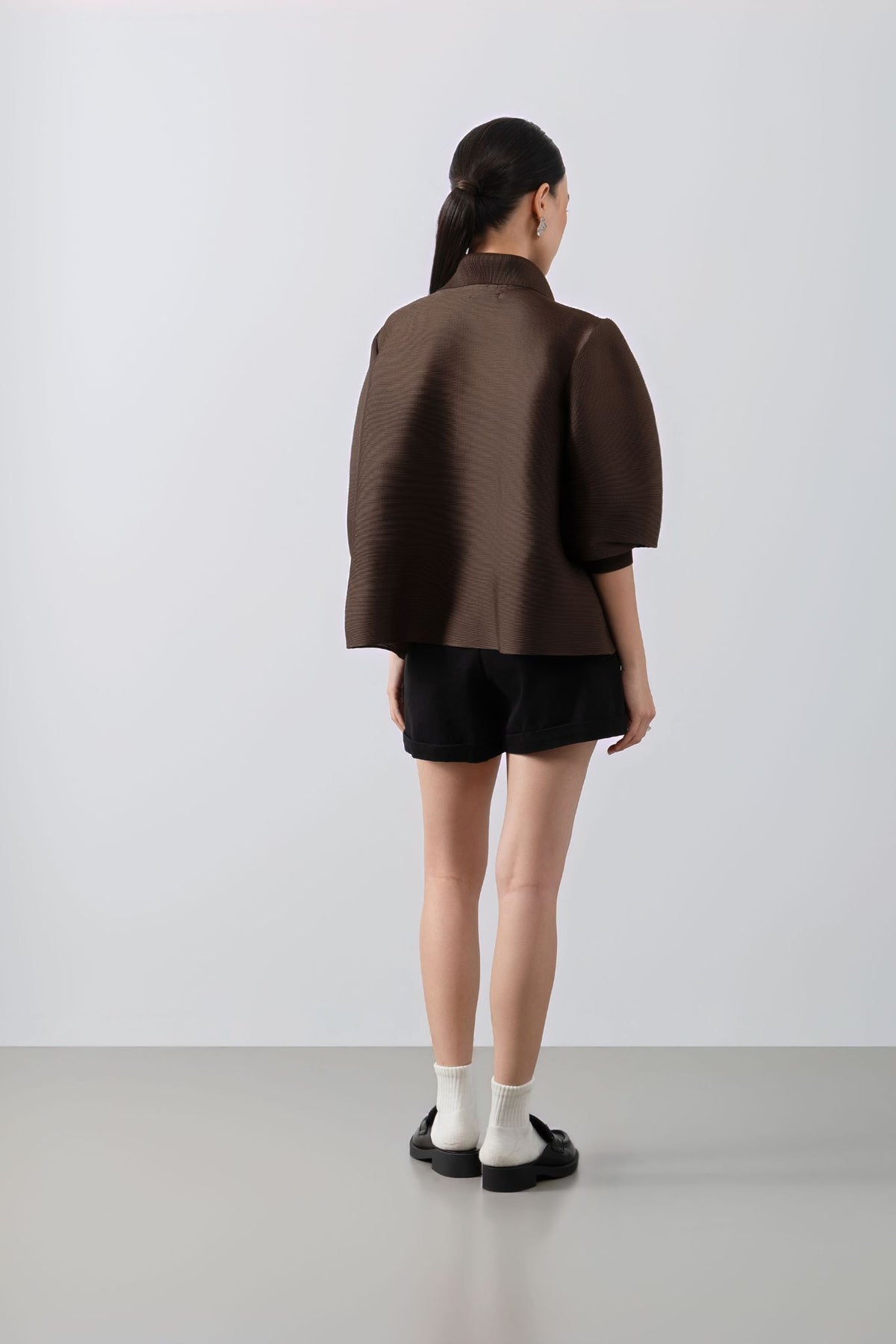 Aurelie Pleats Top – Elegant Pleated Top