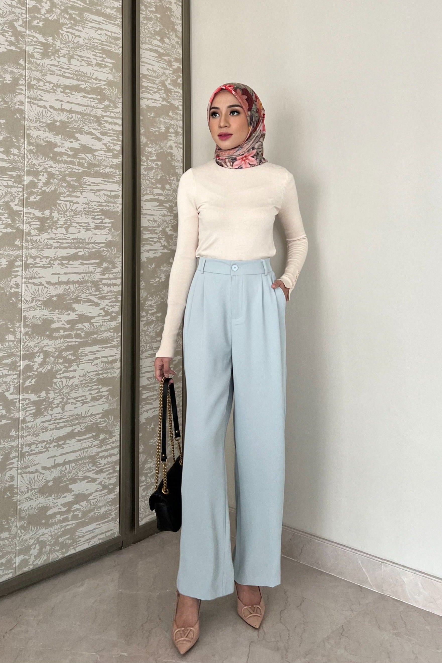 Lowee Pants - Celana Panjang Kantor Polos Wanita