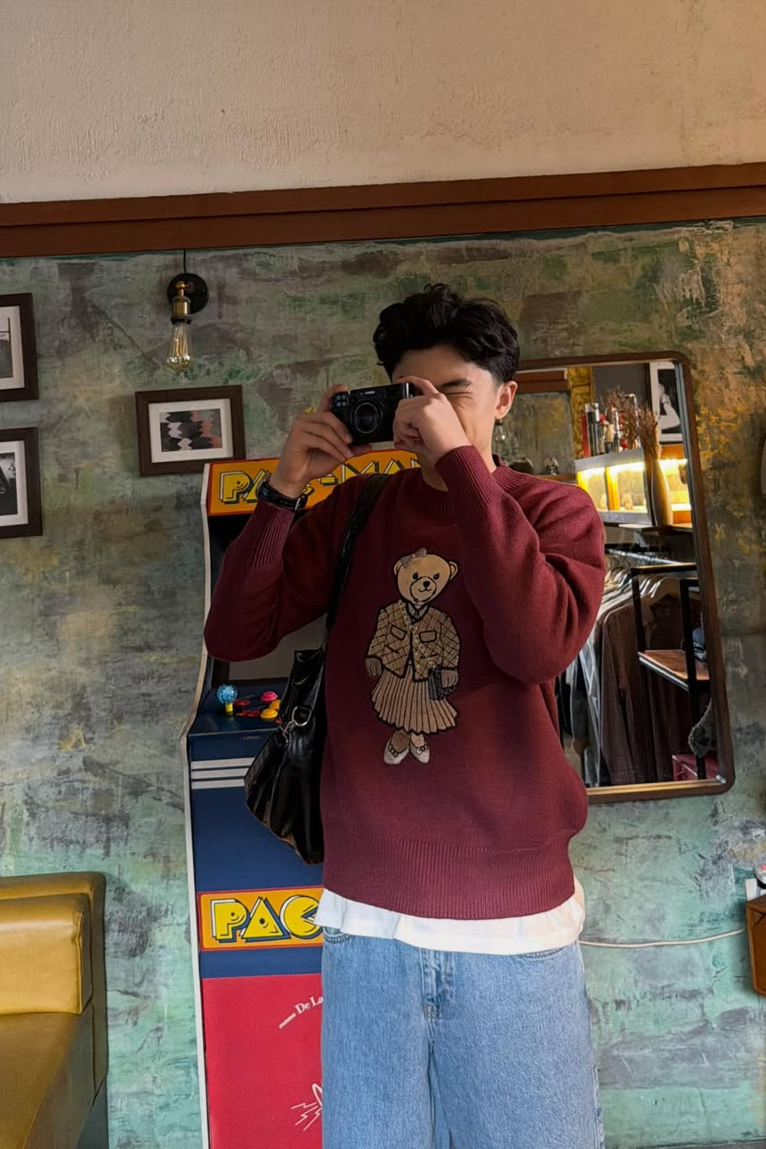 GONEGANI Man - GG Bear Sweater