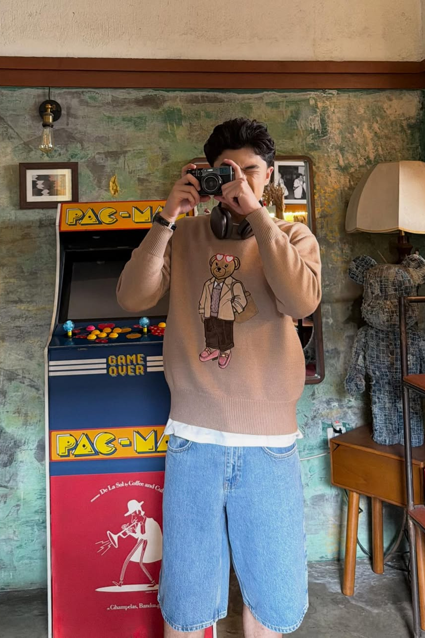 GONEGANI Man - GG Bear Sweater
