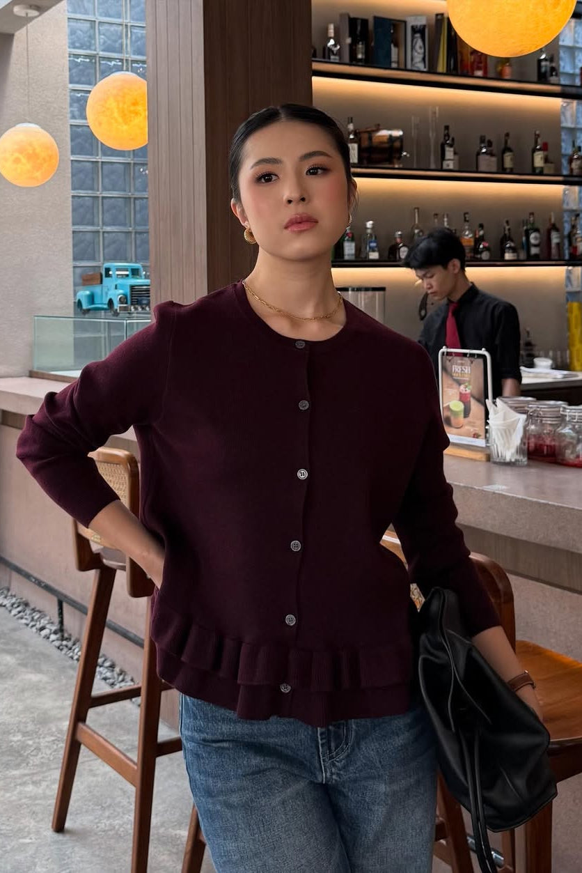 Ryu Sweater - Sweater Wanita Elegant Bahan Knit