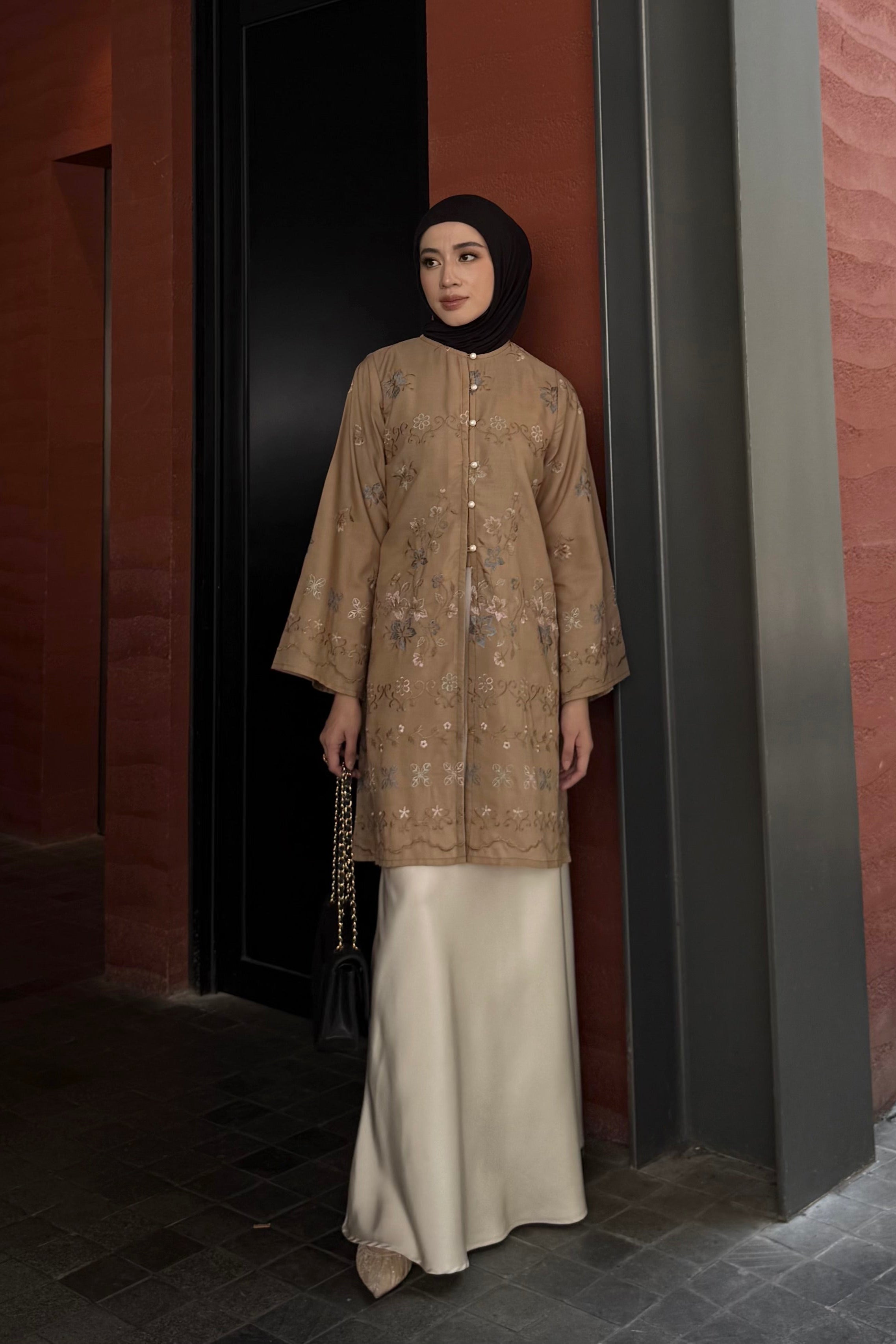 Rayana Tunic Series - Long Tunik Wanita Elegan Dan Mewah Bahan Cotton Spesial Hari Raya