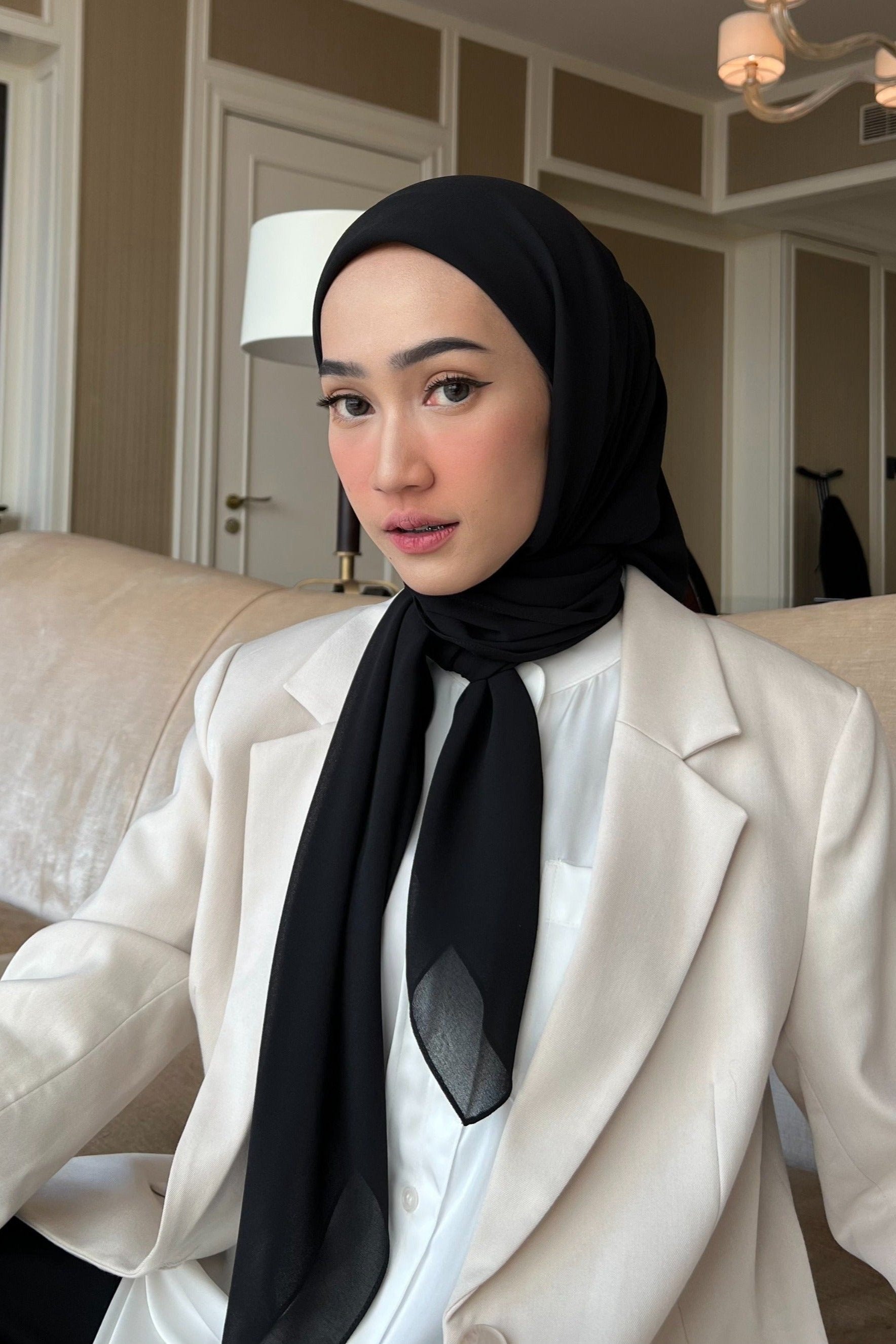 [DEFECT] - Mega Inner Square - Hijab Segi Empat Polos