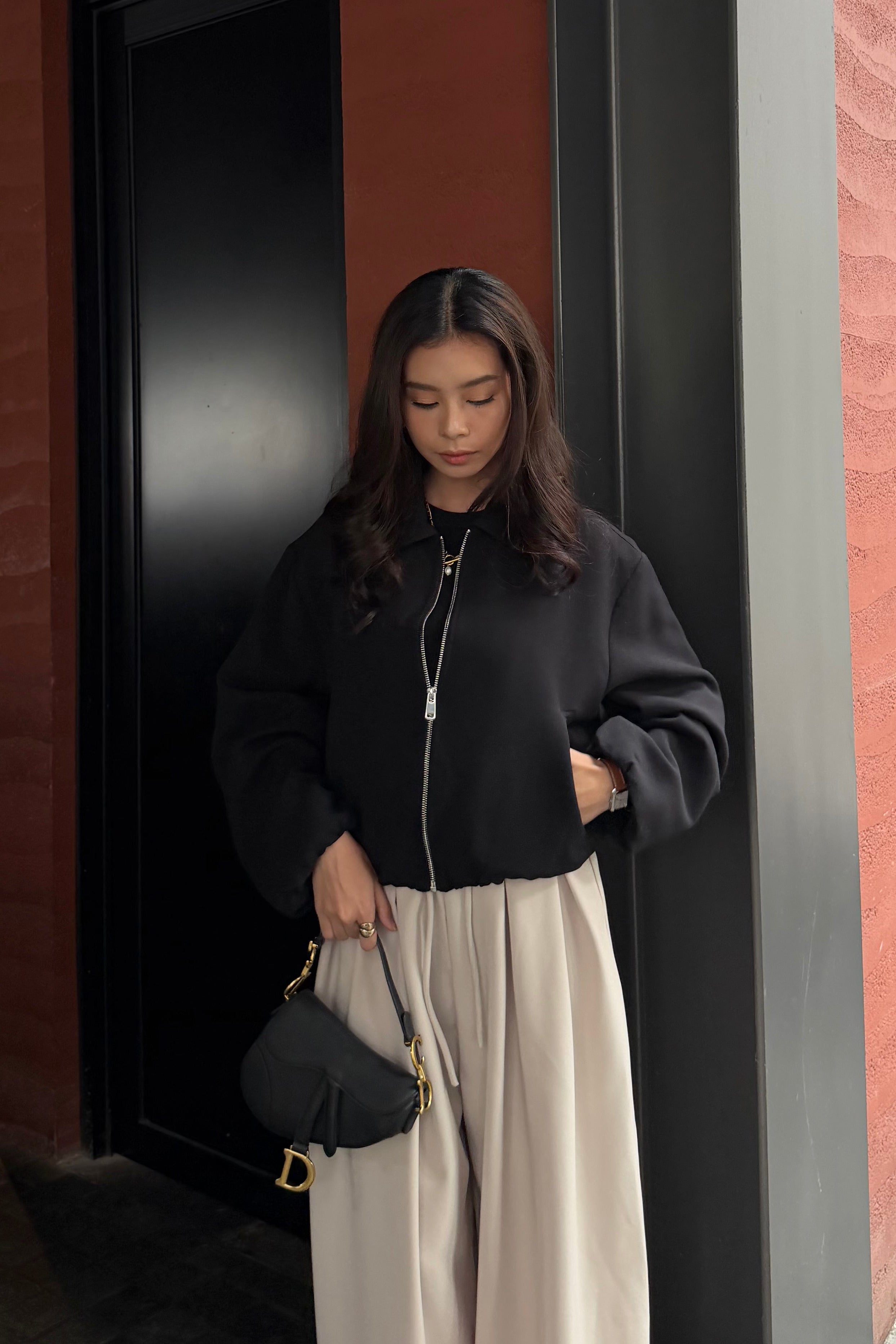 Maison Jacket - Jaket Wanita Casual Chic Gaya Minimalis & Elegan