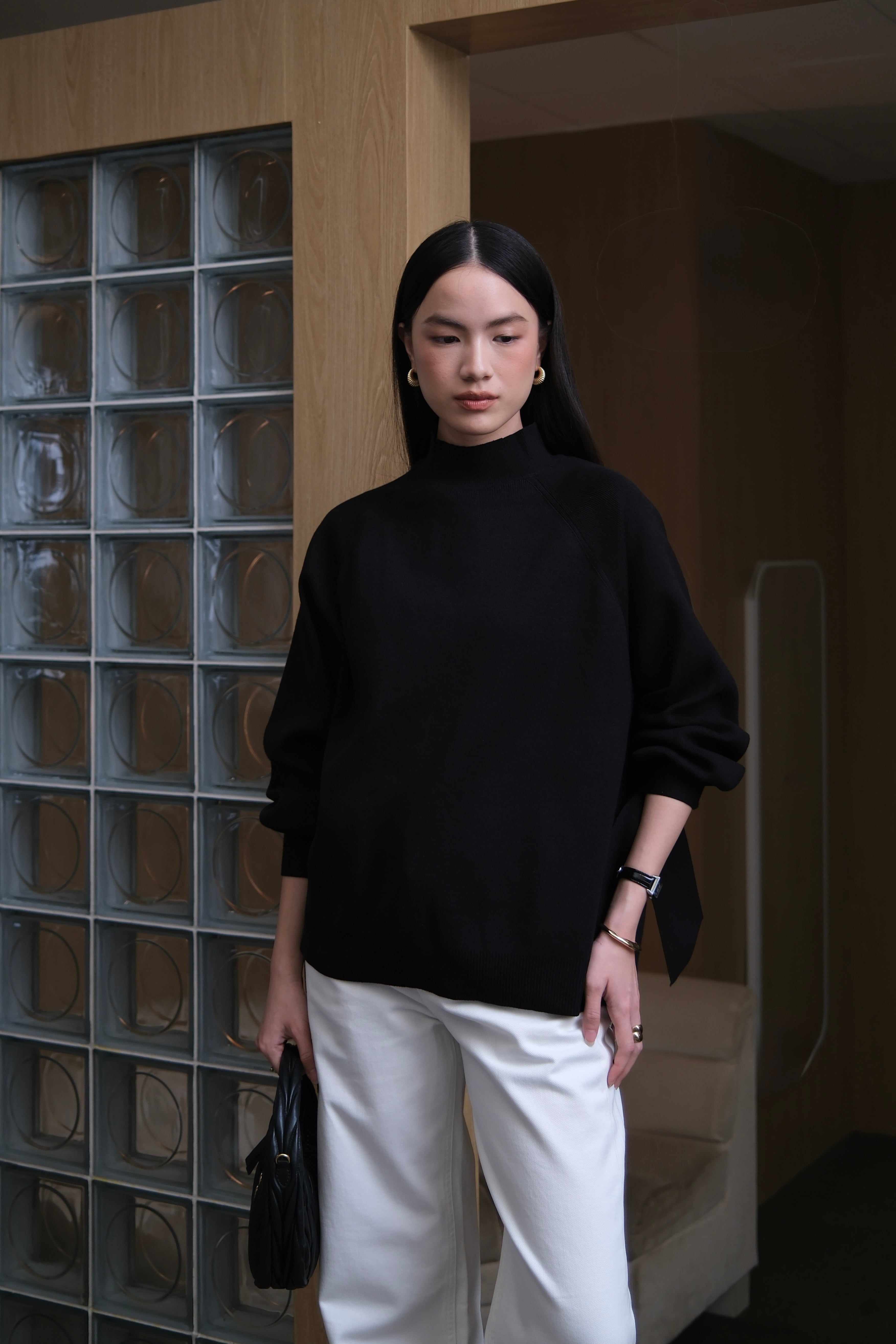 Zara Sweater - Atasan Rajut Wanita Crewneck Comfy & Soft
