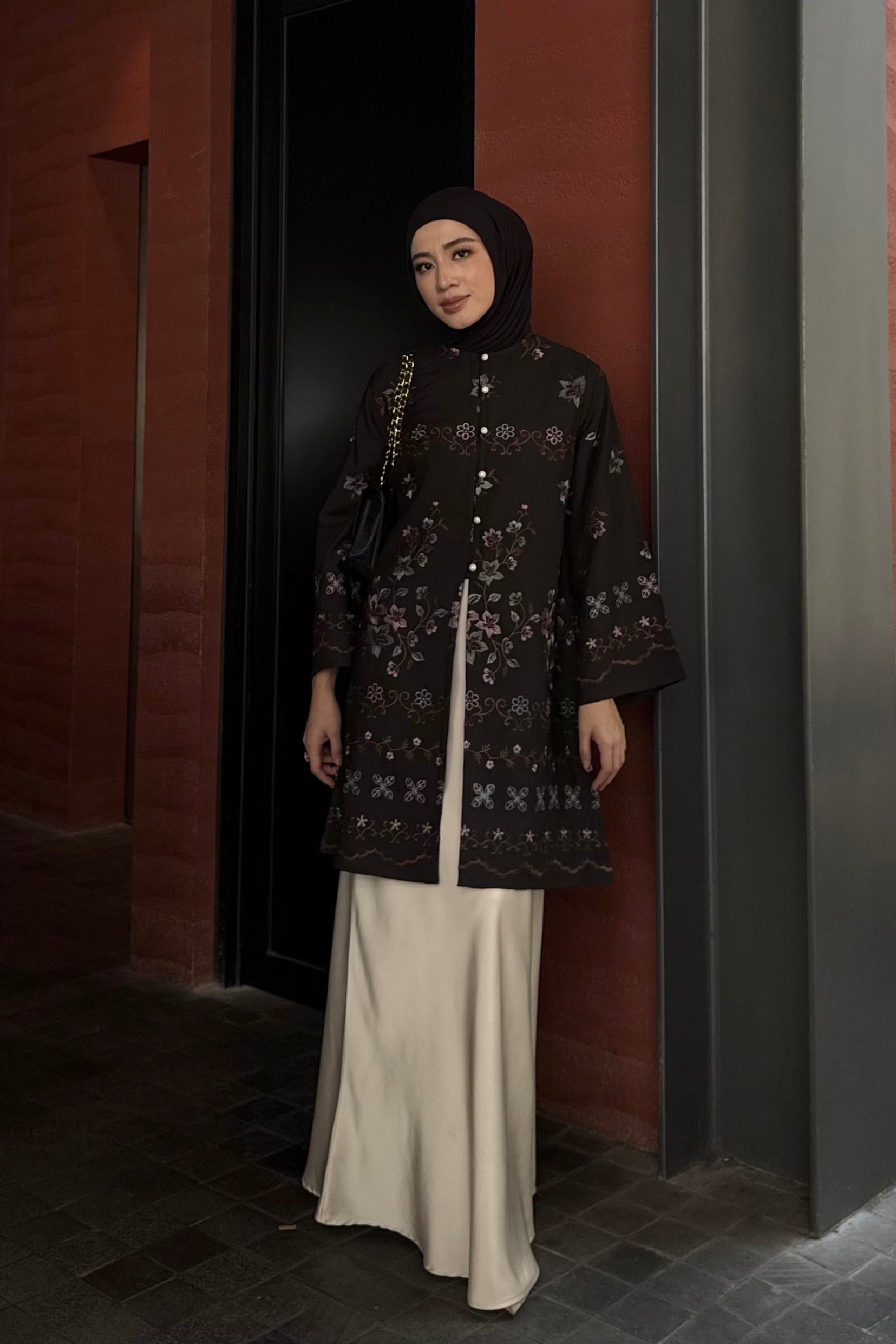 Rayana Tunic Series - Long Tunik Wanita Elegan Dan Mewah Bahan Cotton Spesial Hari Raya