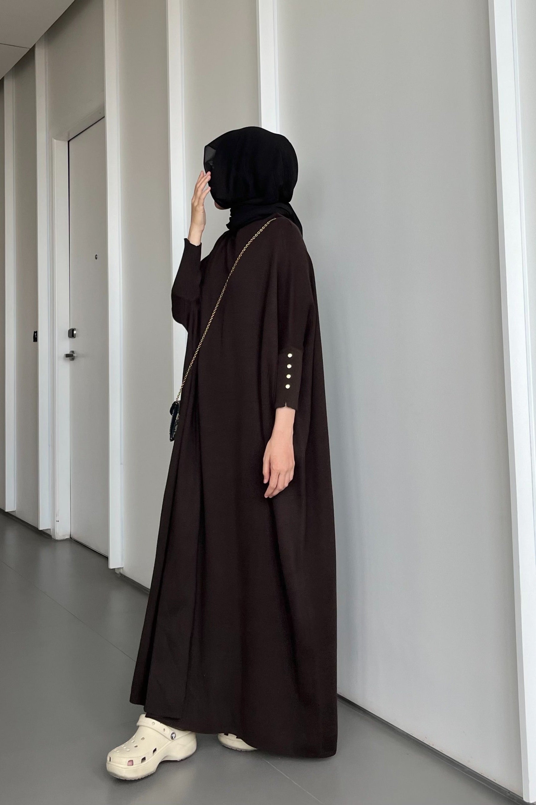 Batwing Dress - Dress Model Batwing Bahan Rajut Premium