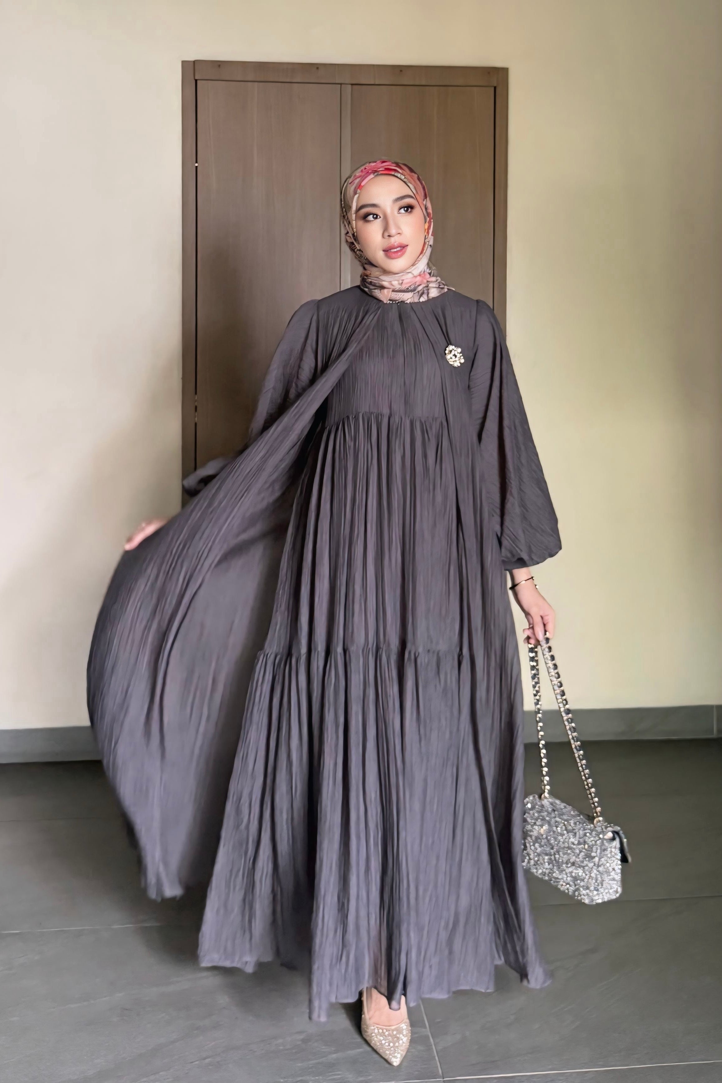 Zama Dress - Outer Dress Polos Wanita Simple Elegan