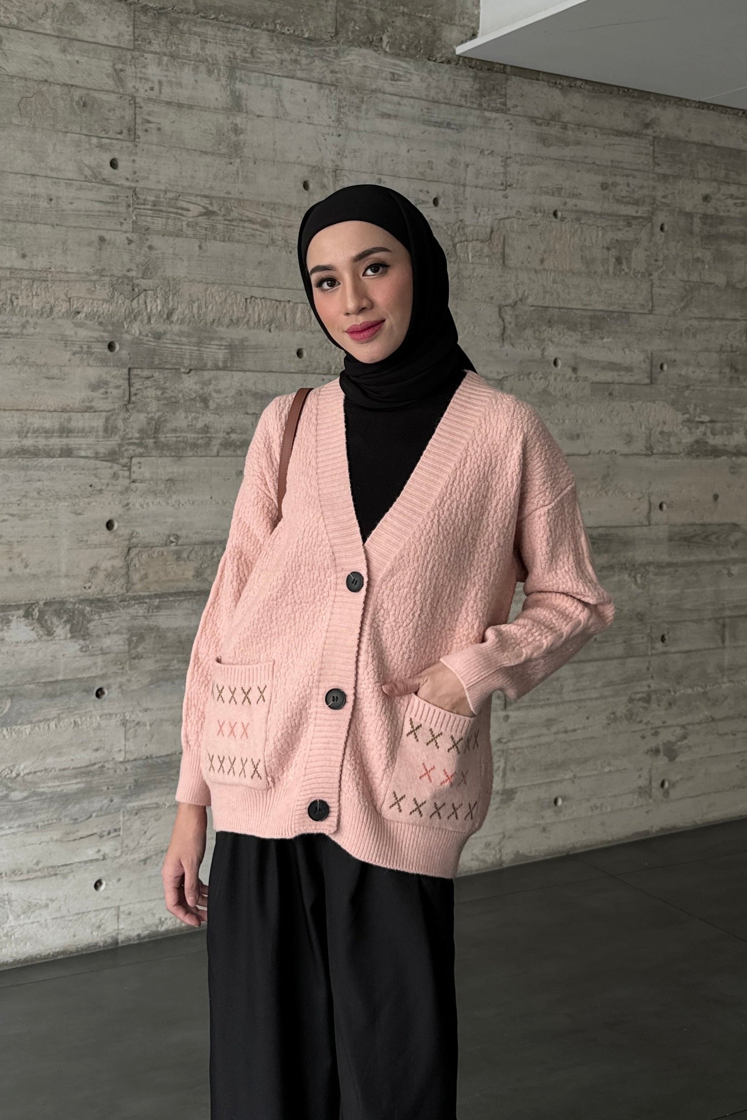 [DEFECT] - Case Cardy - Cardigan Wanita Knit Halus Premium