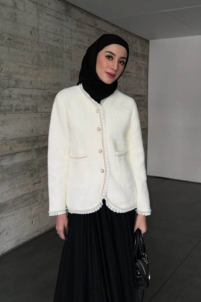 [DEFECT] - Extral Cardy - Cardigan Berkancing Wanita Bahan Knit