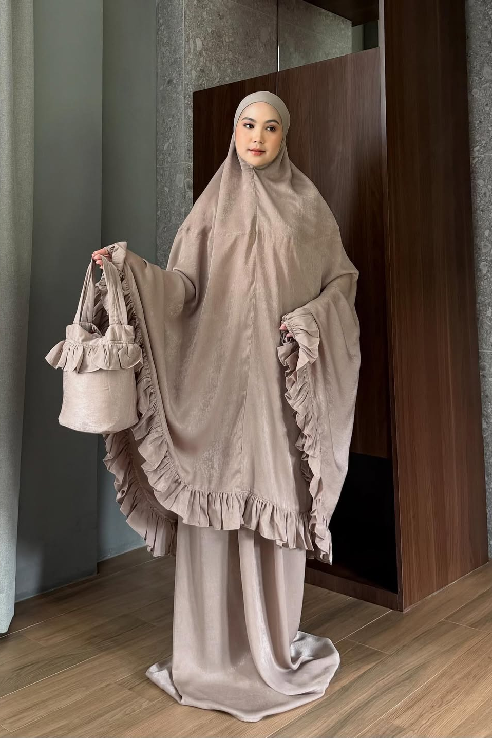 [DEFECT] Fatima Mukena - Mukena Wanita Bahan Velvet Silk Premium