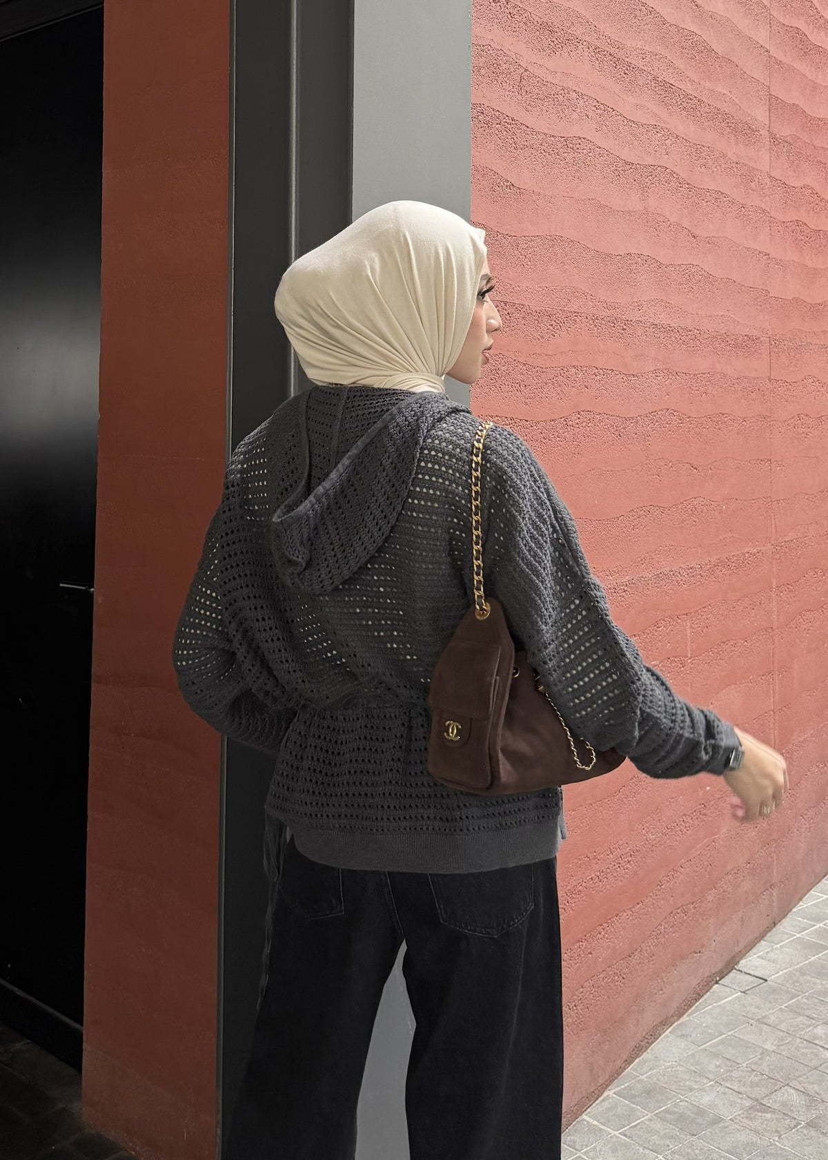 Lumi Knit Sweater - Premium Cotton Crochet Sweater