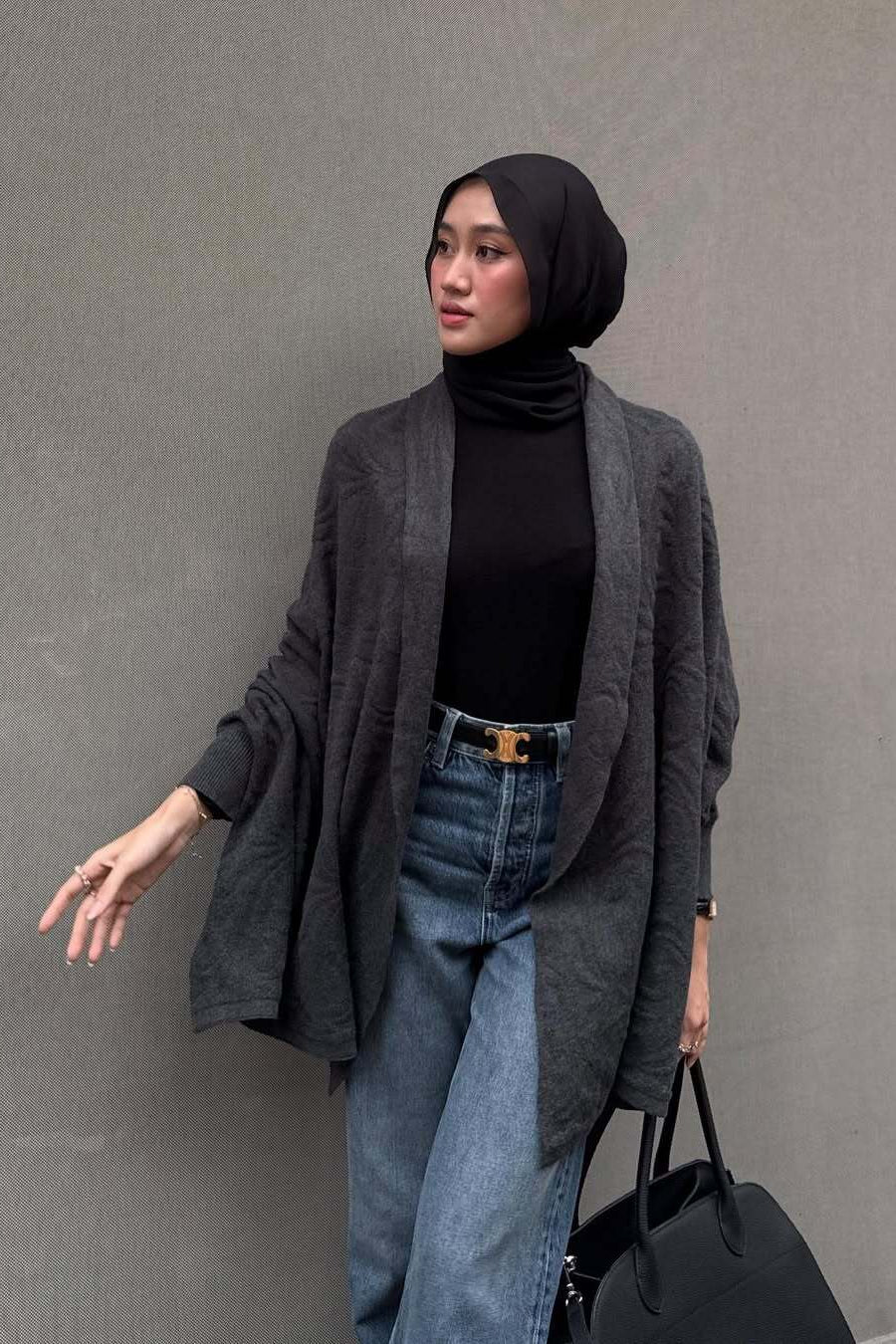 Claryn Outer - Outer Classy Wanita Bahan Knit