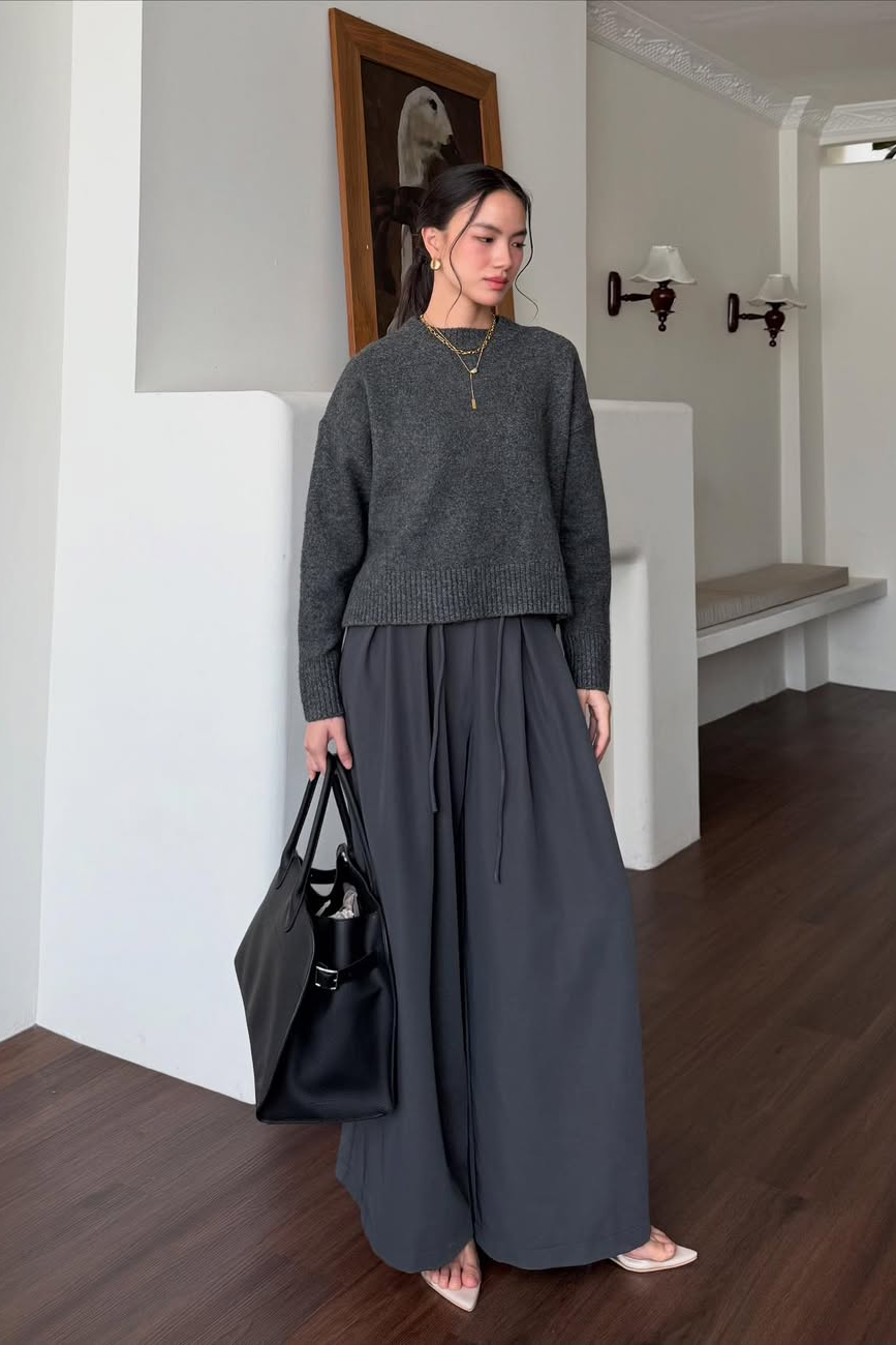 Hames Pants -  Bawahan Wanita Fashionable Bahan Semi Wool Import HQ