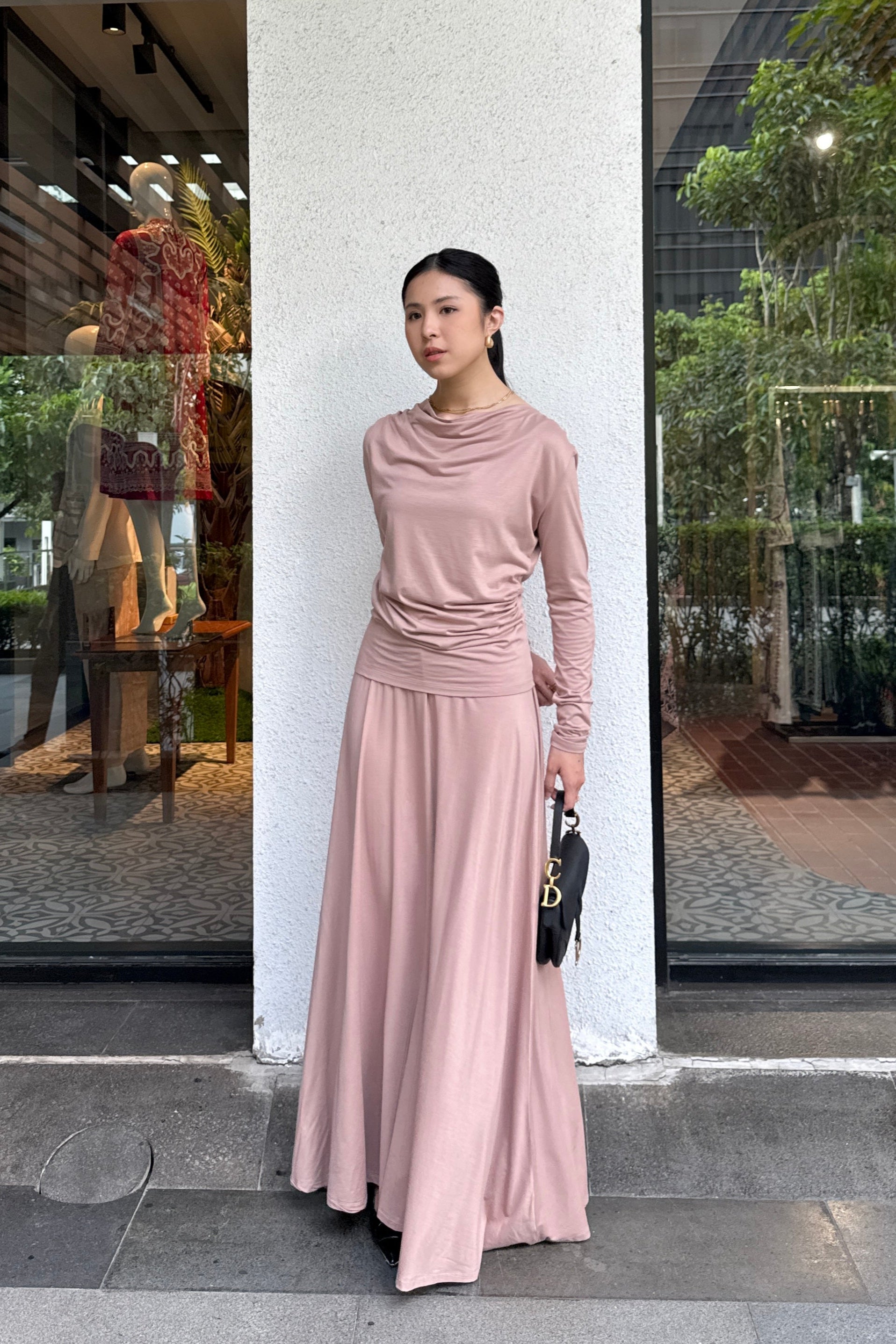 [DEFECT] - Biya Set - Setelan Atasan Bawahan Stylish Bahan Rayon Spandek