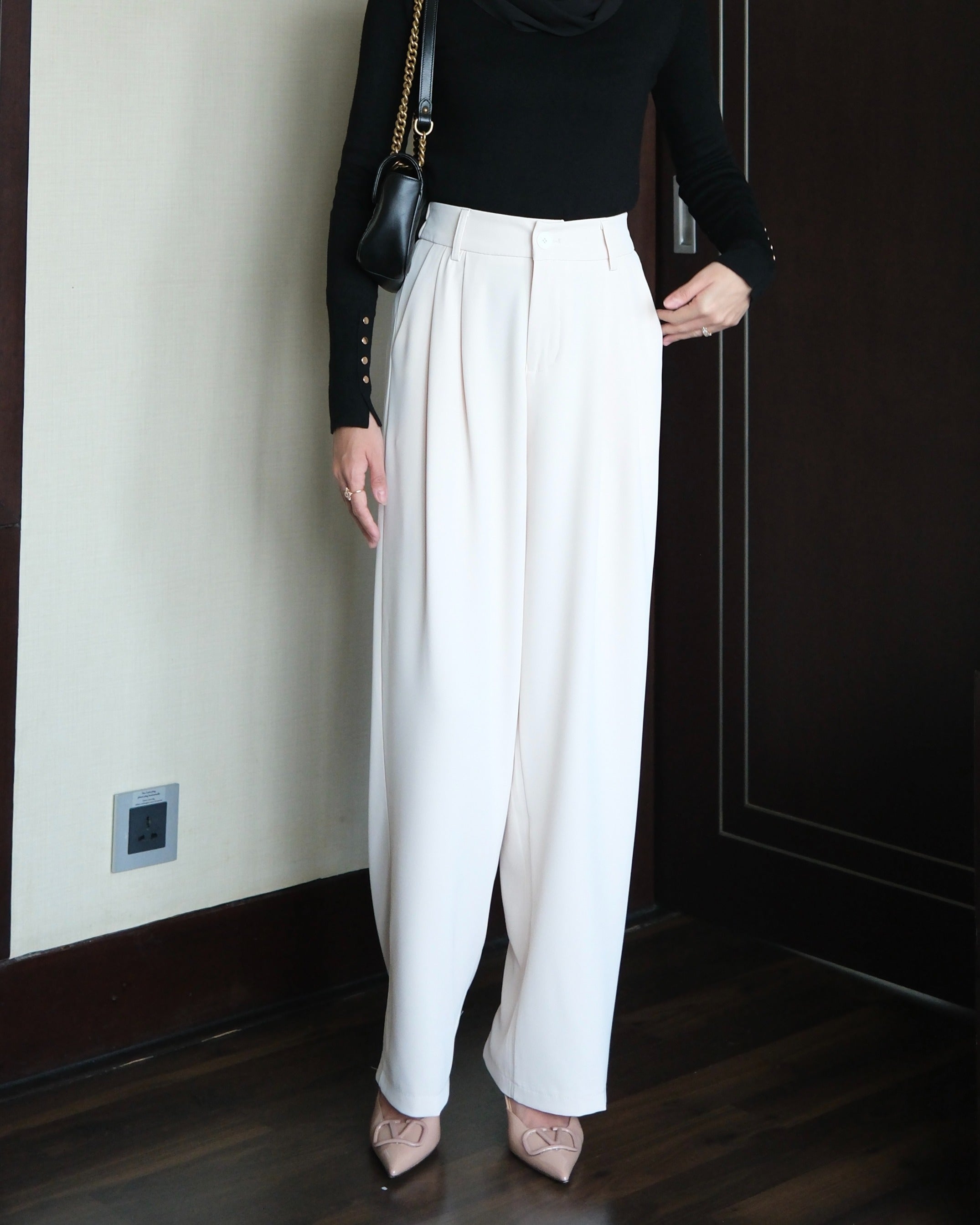 [DEFECT] - Lowee Pants - Celana Panjang Kantor Polos Wanita