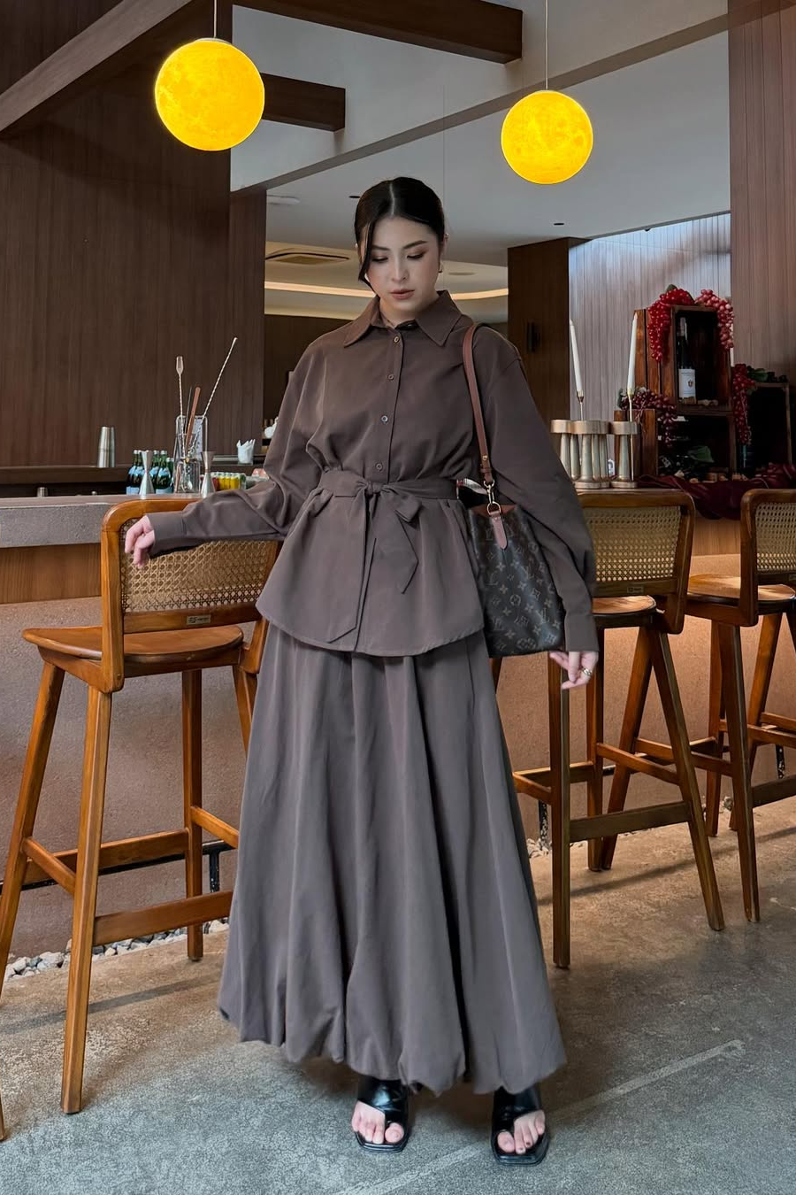 Jane Set - Setelan Wanita Bahan Cotton Twill Premium Model Elegan & Minimalis