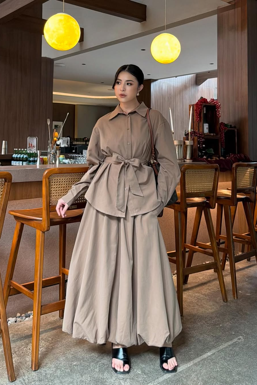 Jane Set - Setelan Wanita Bahan Cotton Twill Premium Model Elegan & Minimalis