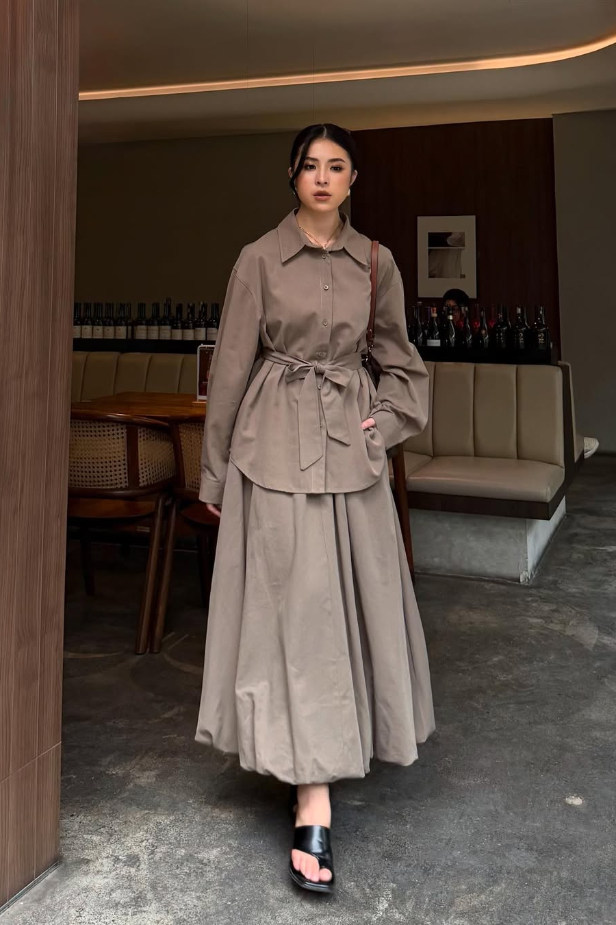 Jane Set - Setelan Wanita Bahan Cotton Twill Premium Model Elegan & Minimalis