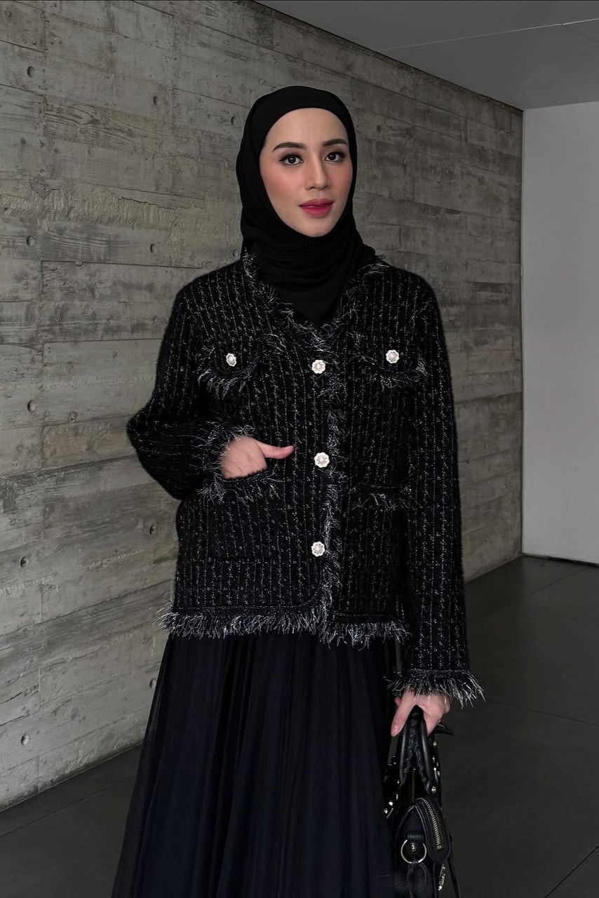[DEFECT] - Jenny Cardy - Cardigan Knit Lembut Berkancing Wanita