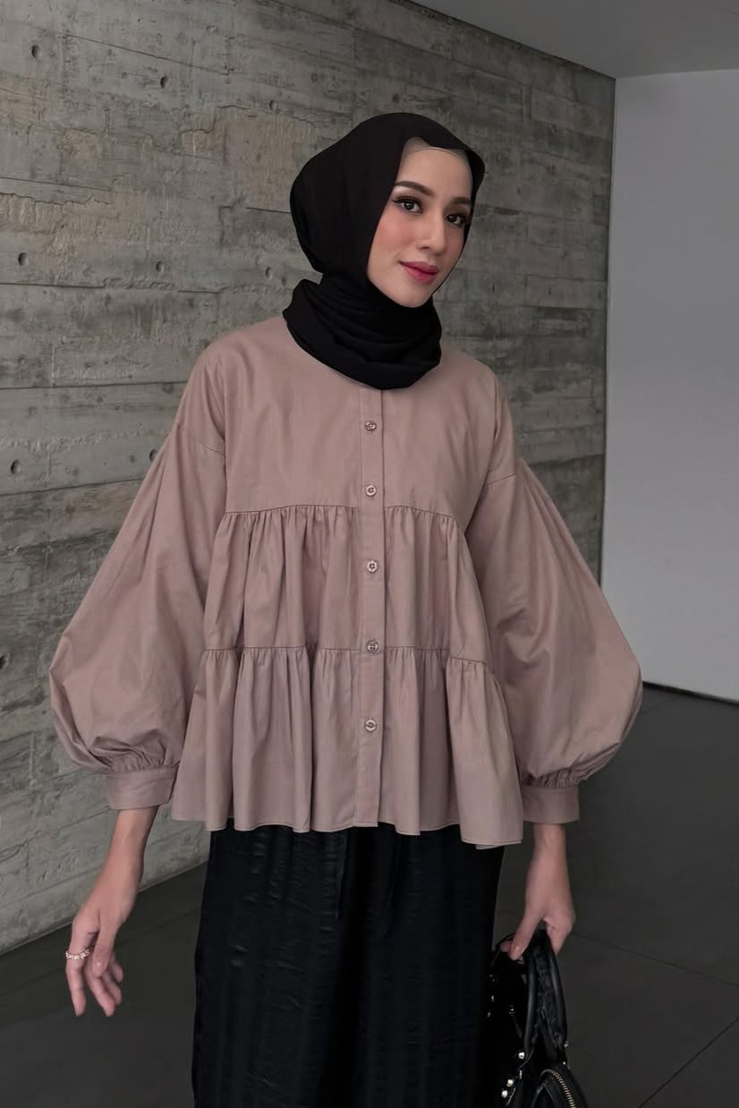 [DEFECT] - Sonya Crop Tee - Atasan Wanita Bahan Katun Import Terbaik