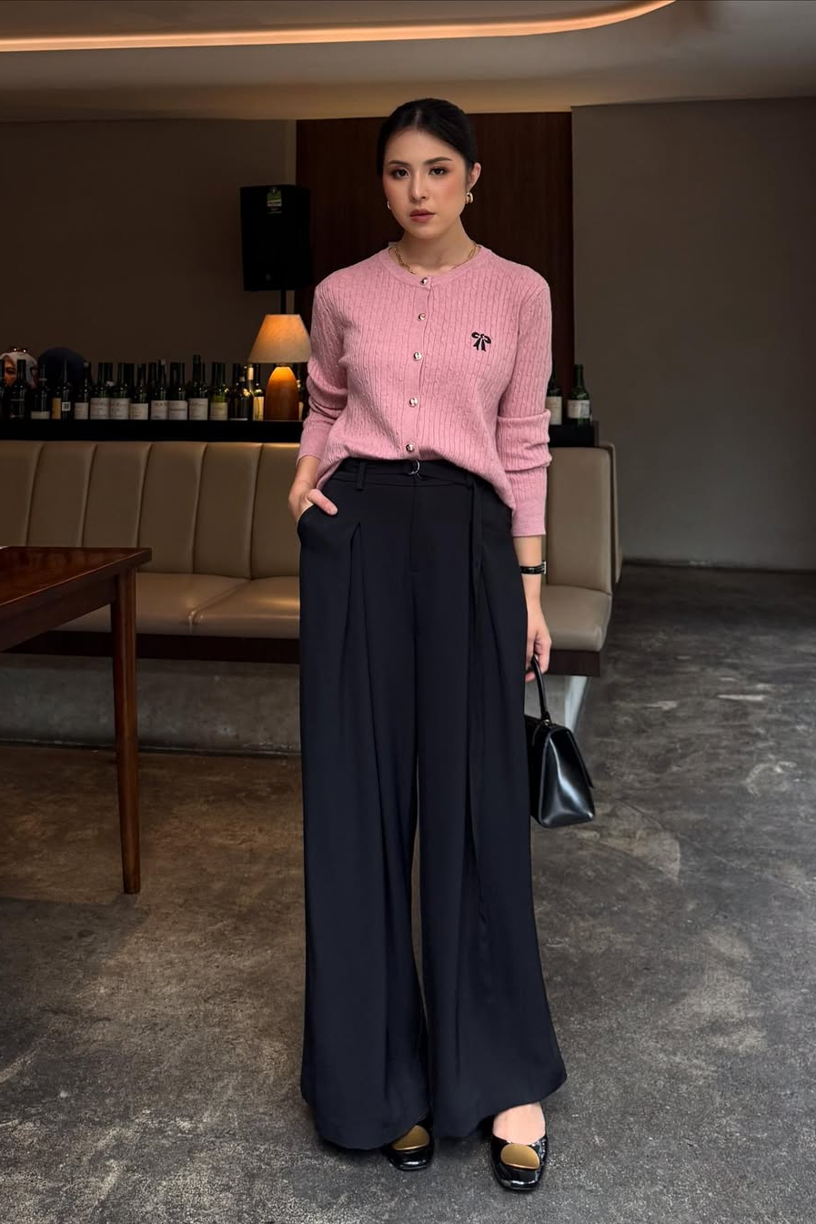 Mola Pants - Bawahan Wanita Flowy Bahan Premium Ethlion