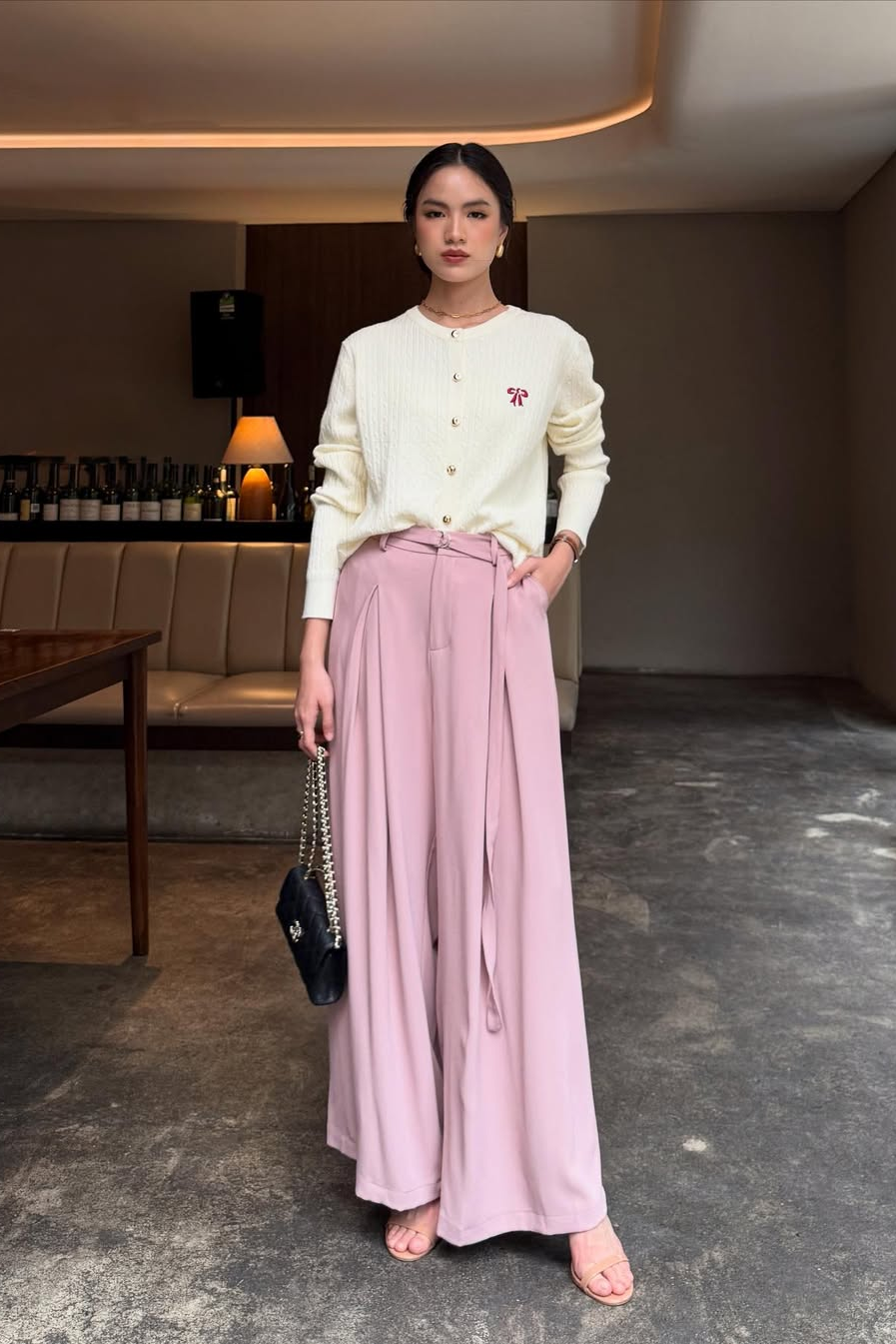 Mola Pants - Bawahan Wanita Flowy Bahan Premium Ethlion