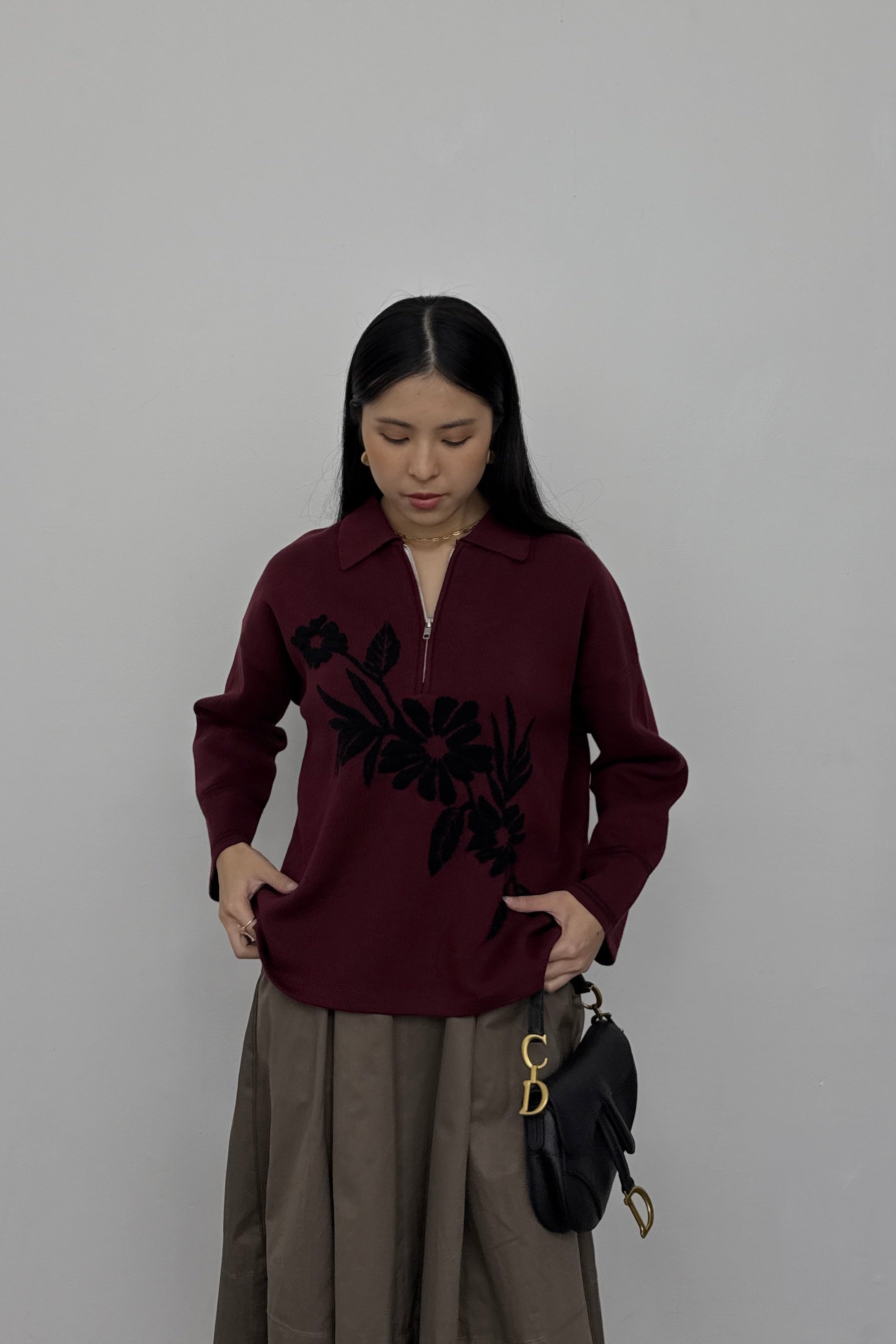 Moda Sweater - Sweater Motif Wanita Elegan Rajut Premium