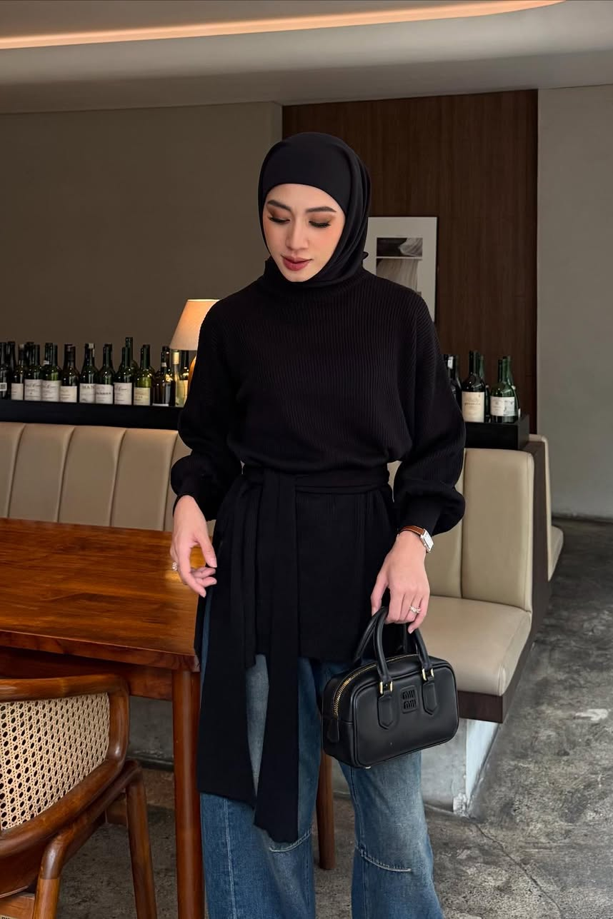 Seo Sweater - Sweater Wanita Elegance Bahan Cotton Knit