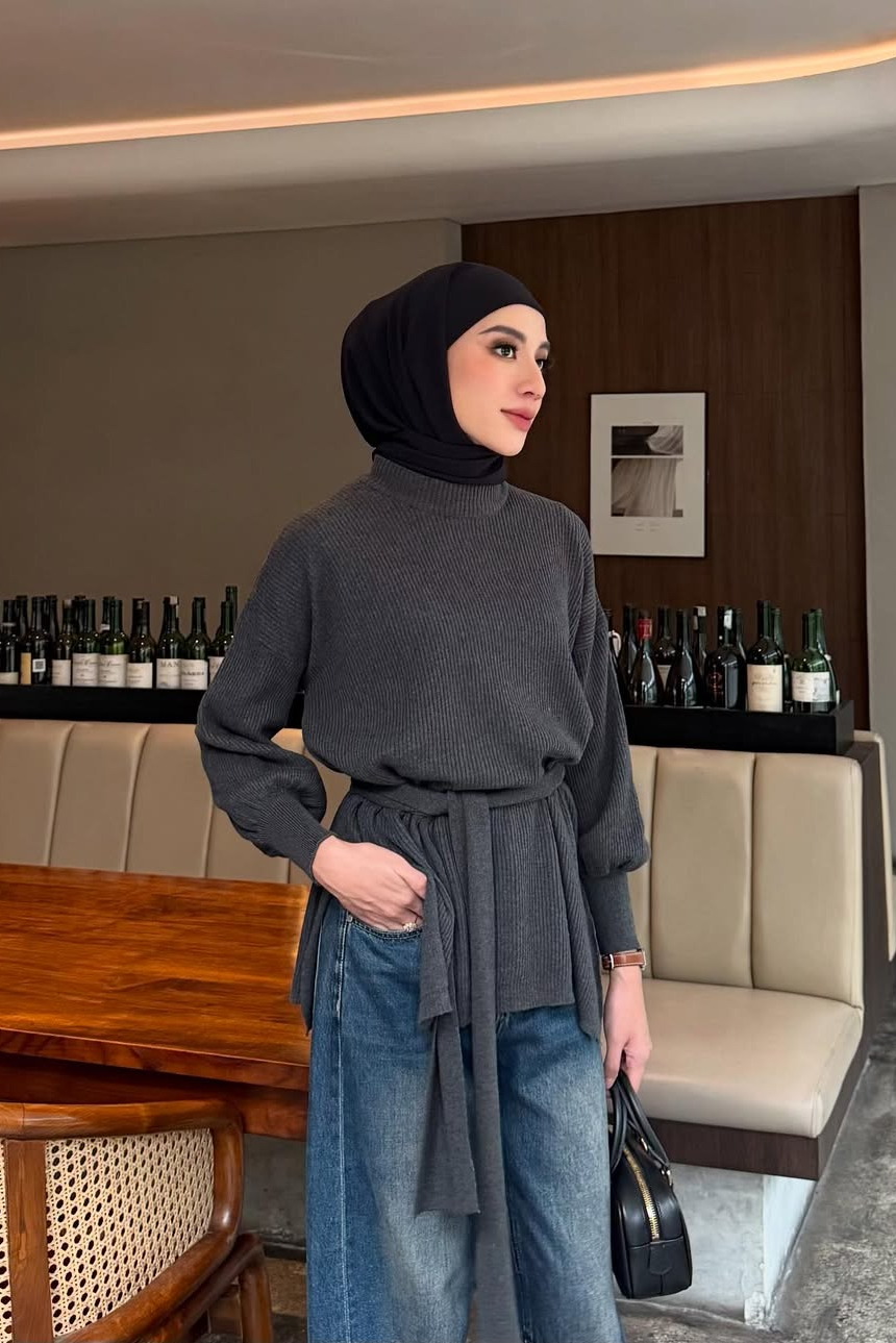 Seo Sweater - Sweater Wanita Elegance Bahan Cotton Knit