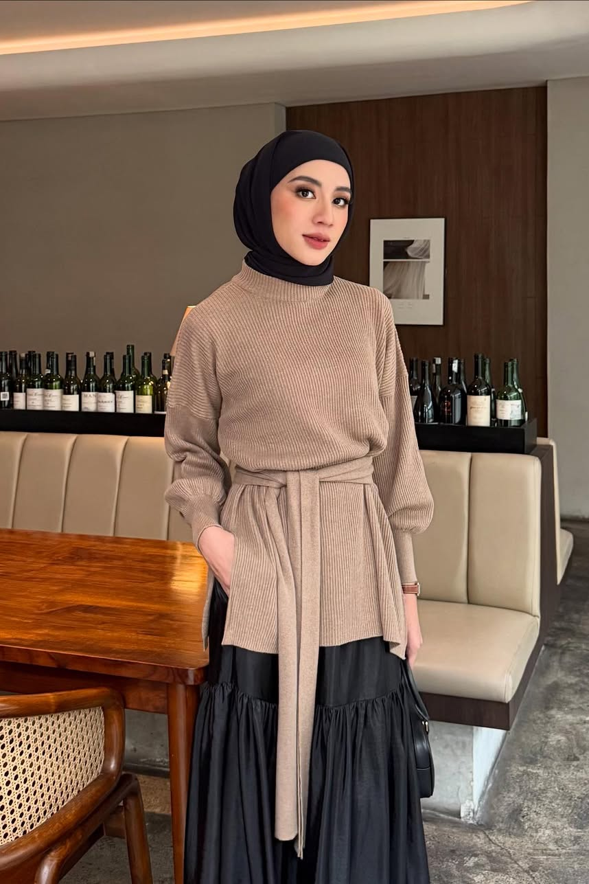 Seo Sweater - Sweater Wanita Elegance Bahan Cotton Knit