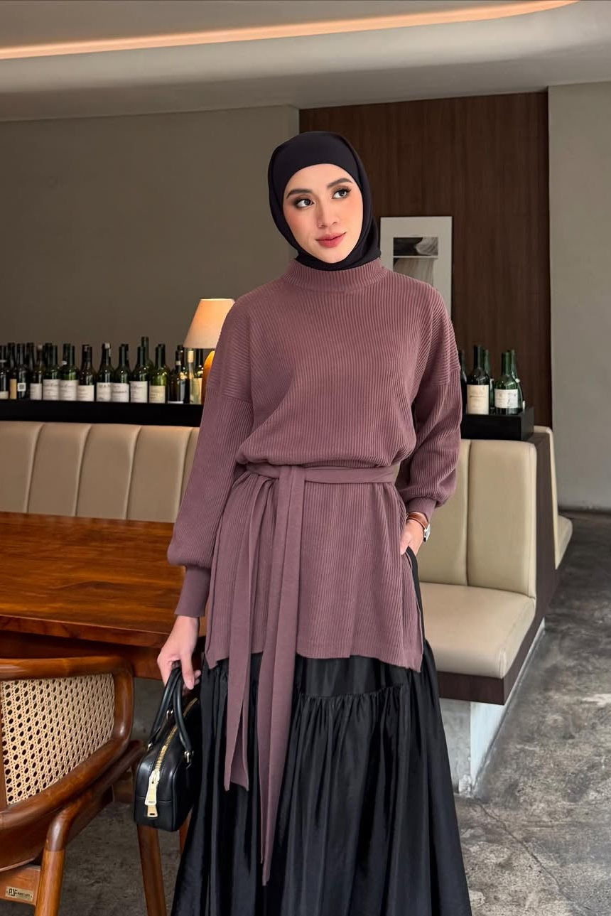 Seo Sweater - Sweater Wanita Elegance Bahan Cotton Knit