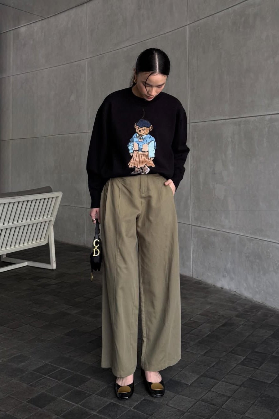 Tokyo Pants - Celana Panjang Wanita Highwaist Premium Gaya Minimalis Korea