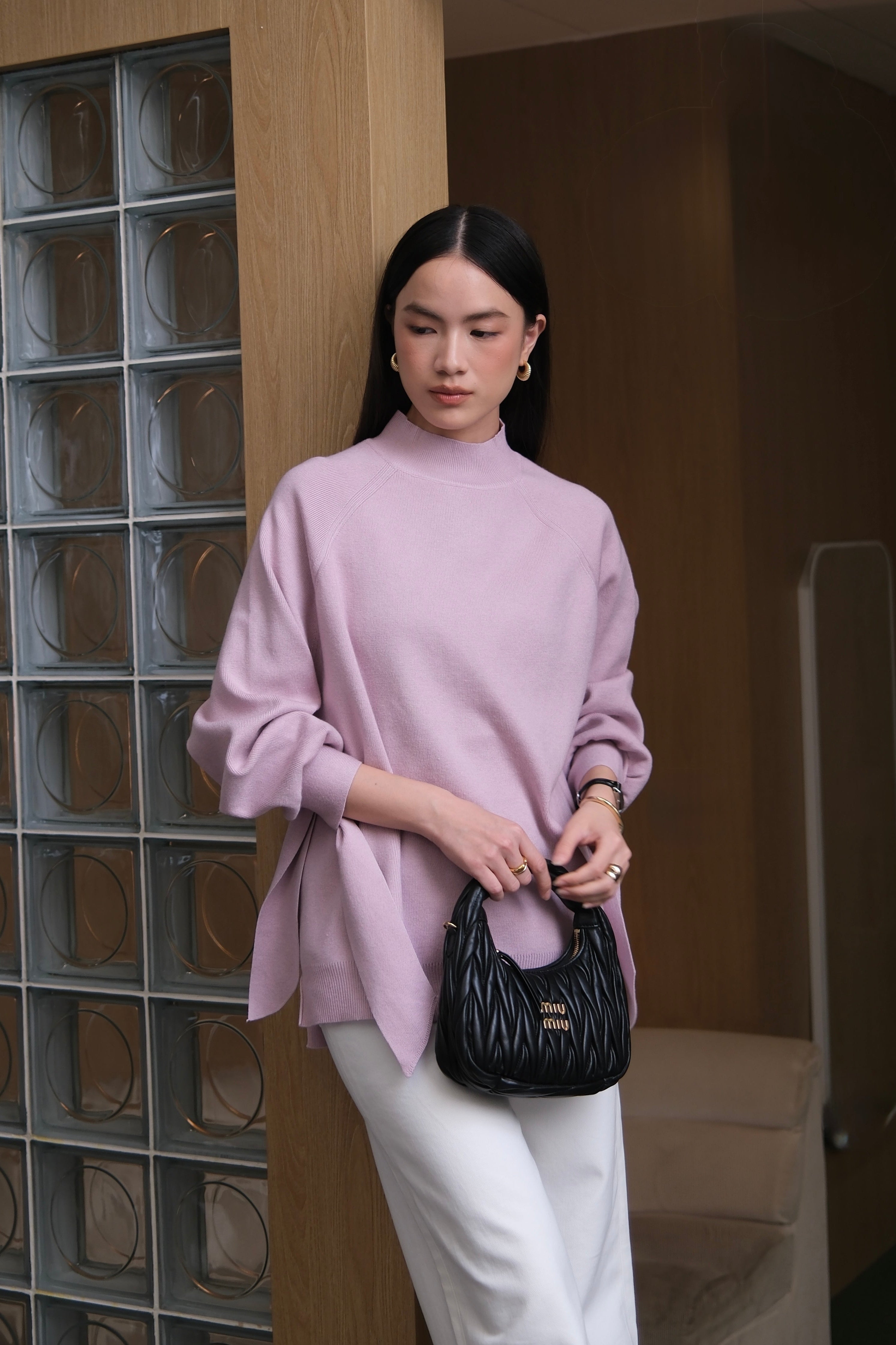 Zara Sweater - Atasan Rajut Wanita Crewneck Comfy & Soft