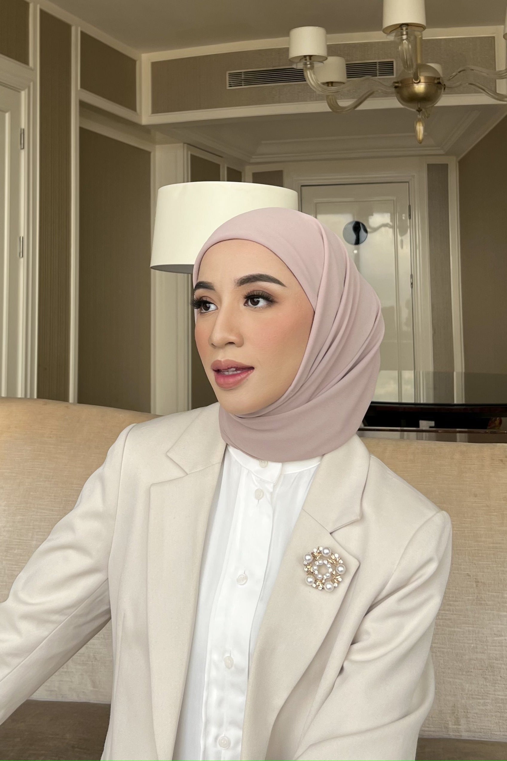 [DEFECT] - Mega Inner Square - Hijab Segi Empat Polos