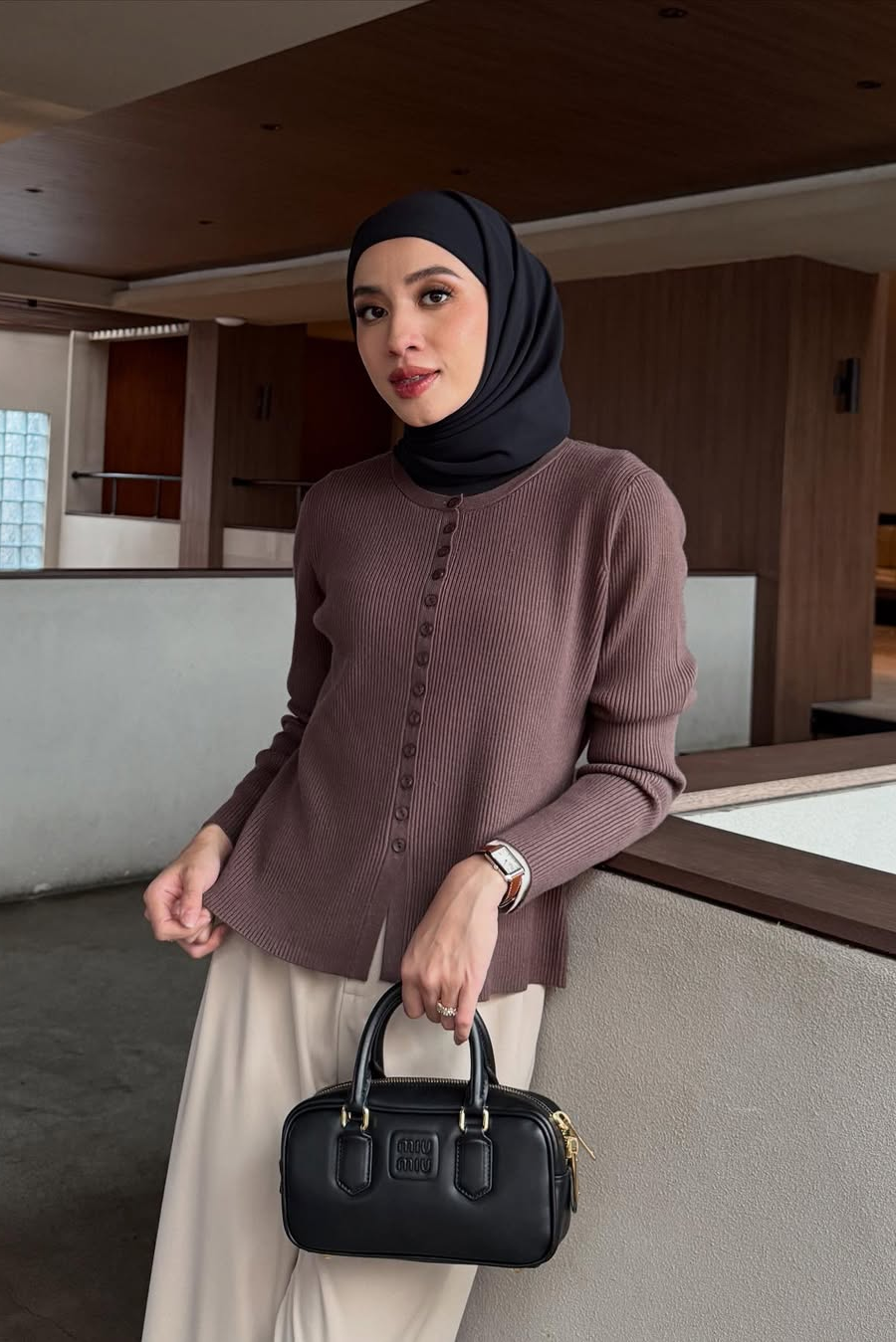 Teddy Sweater -  Sweater Wanita Berkancing Bahan Knit premium