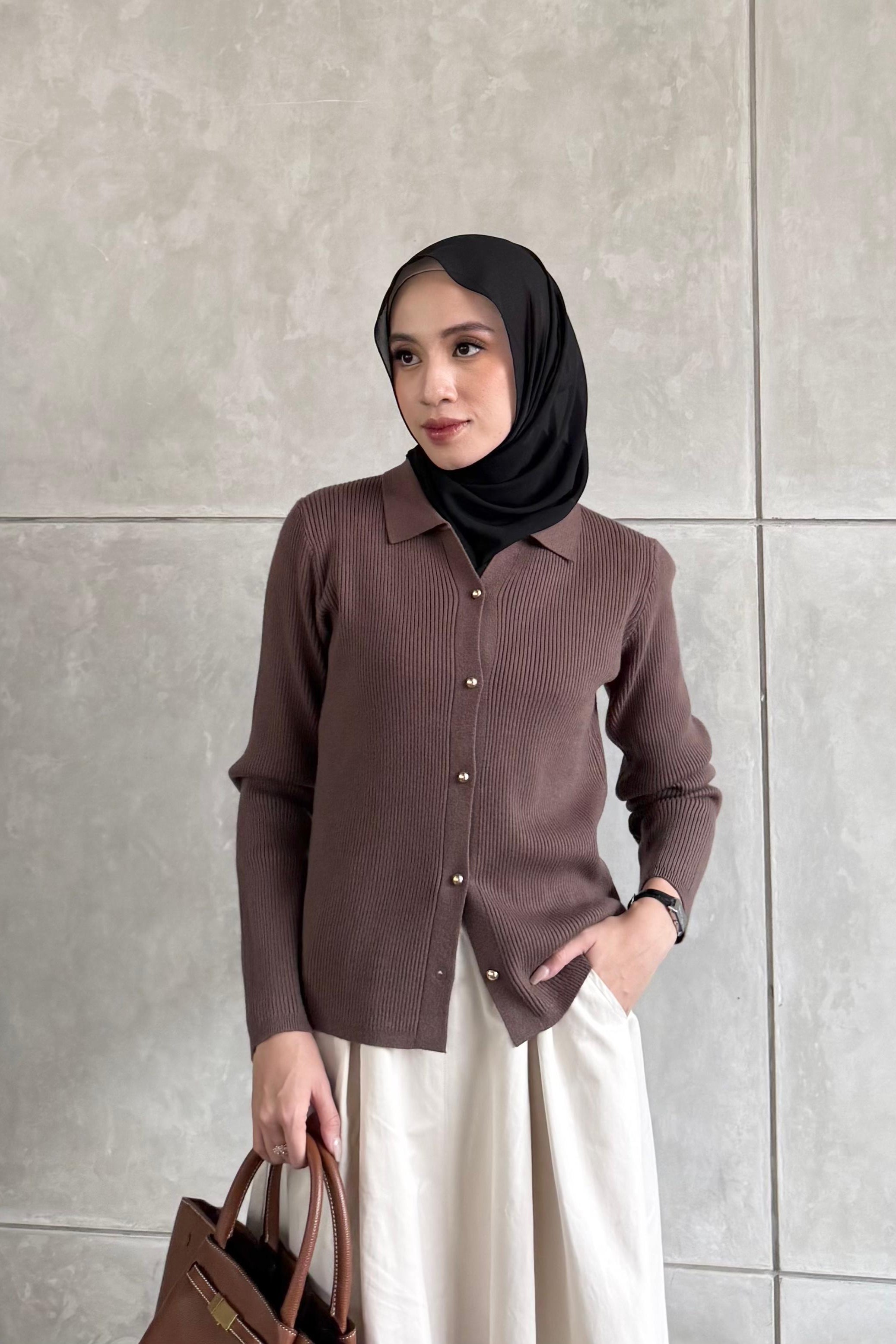 Yure Sweater - Atasan Wanita Bahan Knit Premium