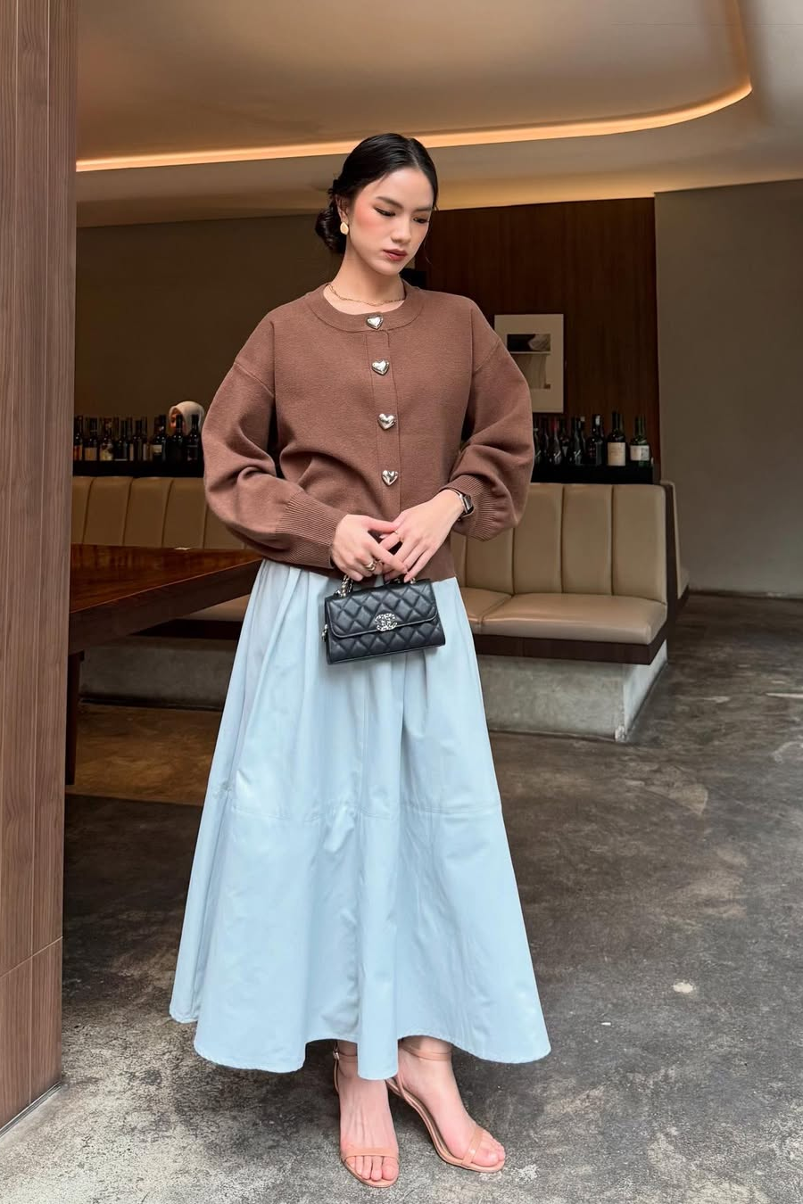 Nami Skirt - Rok Panjang Wanita Polos Bahan Cotton