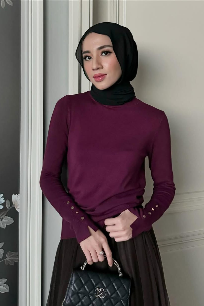 [DEFECT] - GG Inner Knit - Dalaman Atasan Wanita Bahan Rajut