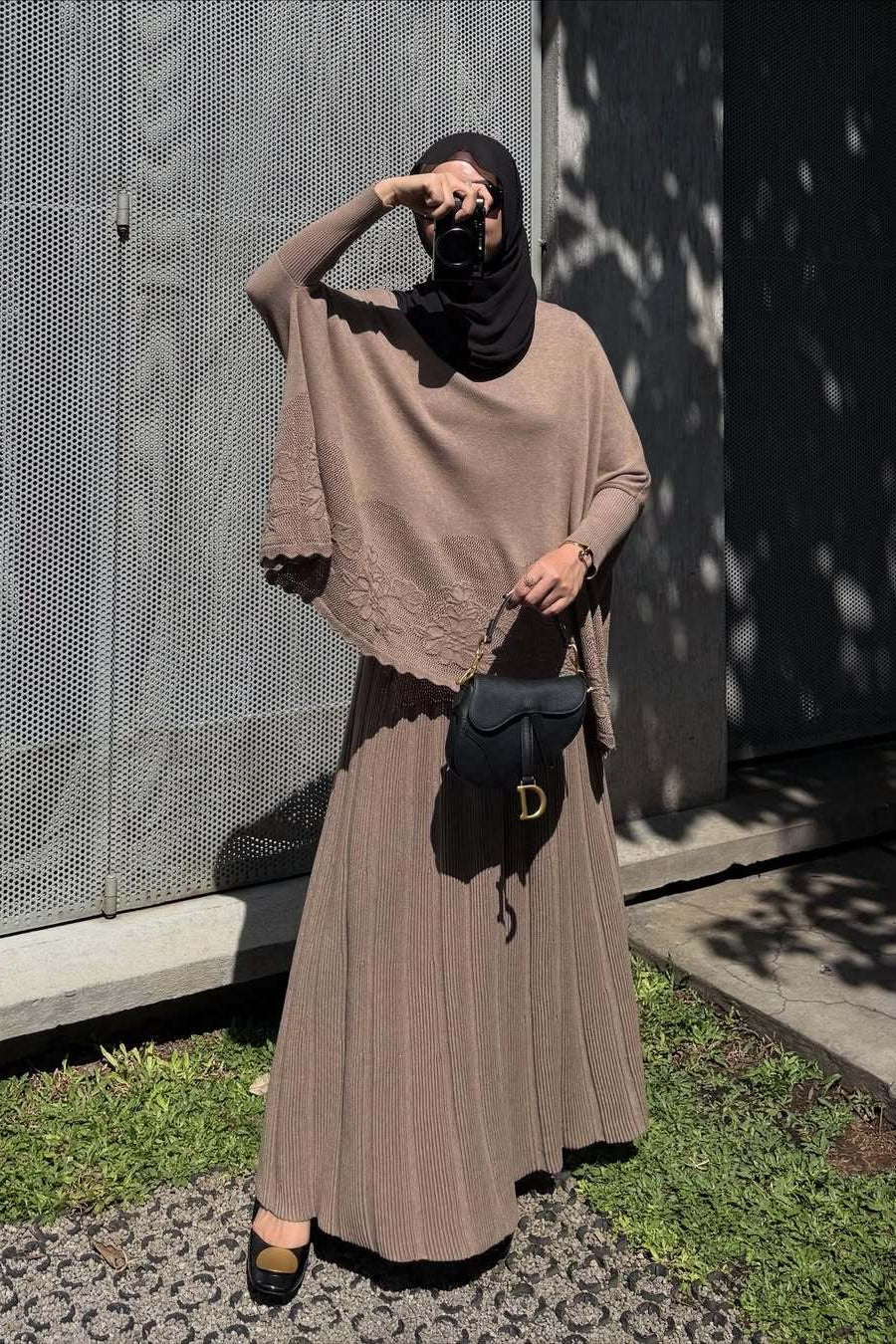 Pre Order - Baia Sweater - Mocca - Atasan Wanita Casual Knit Premium