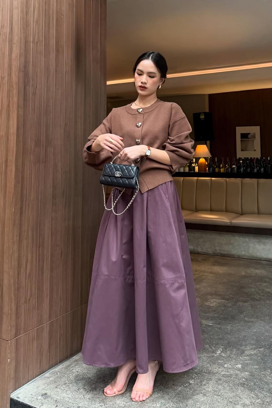 Nami Skirt - Rok Panjang Wanita Polos Bahan Cotton