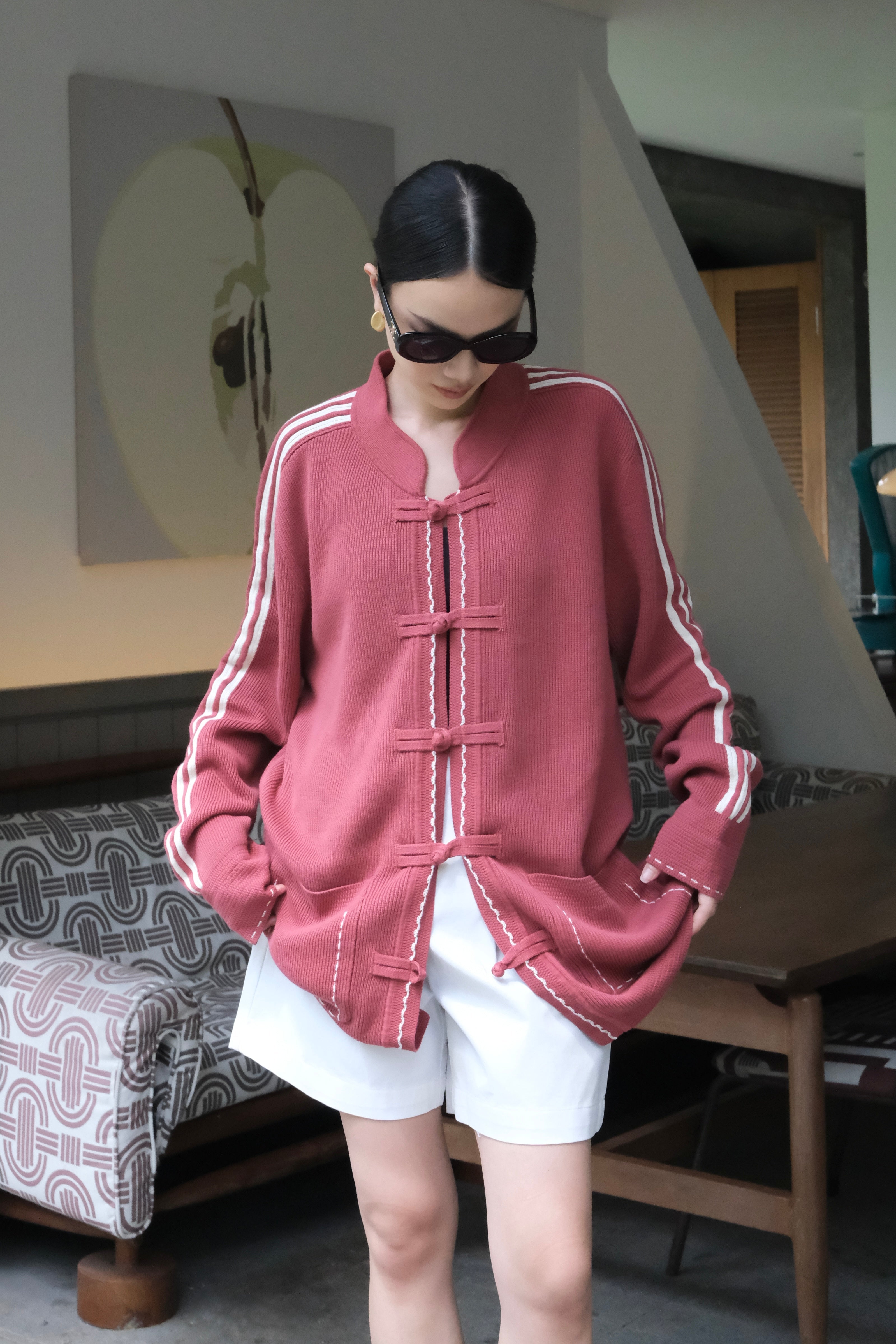 Lehju Cheongsam Cardy - Cardigan Wanita Premium Gaya Oriental Modern dan Elegan